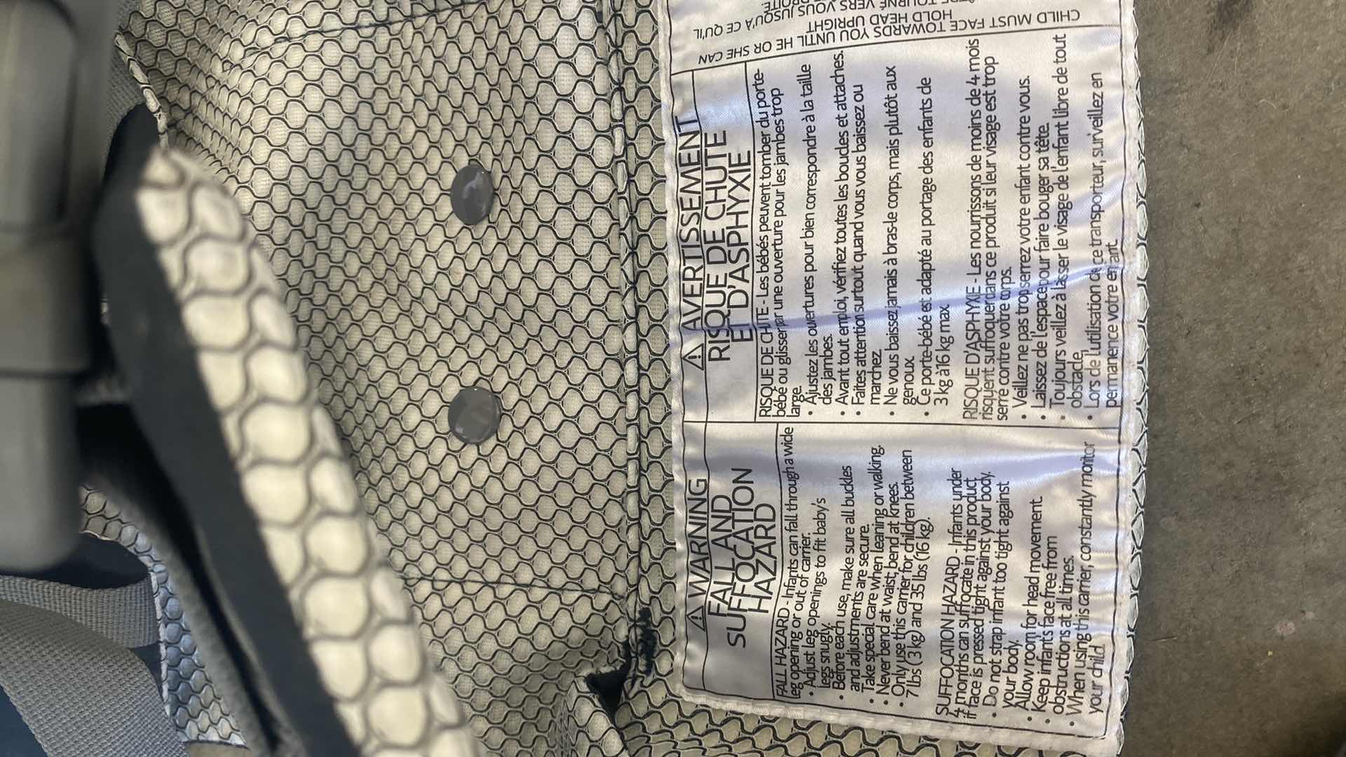 Photo 1 of BECO BABY BACK PACK