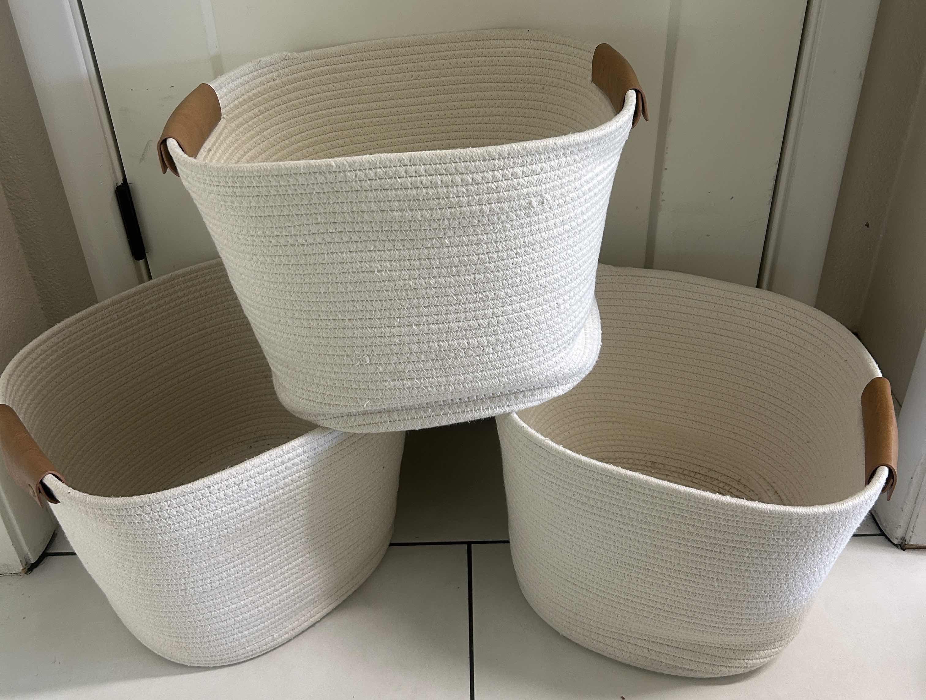 Photo 2 of 3 STORAGE BASKETS H11”