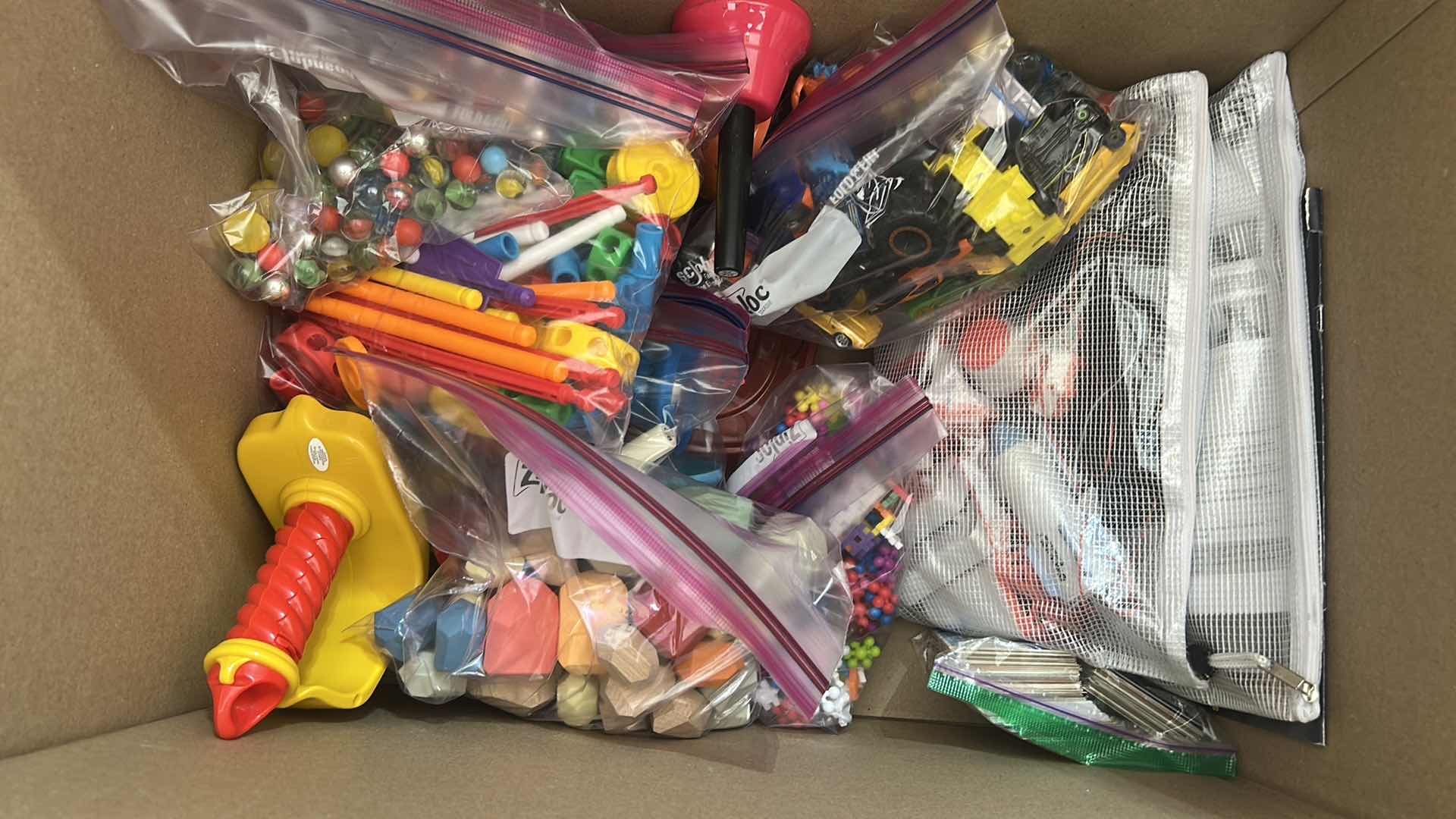 Photo 1 of BOX OF CHILDRENS TOYS