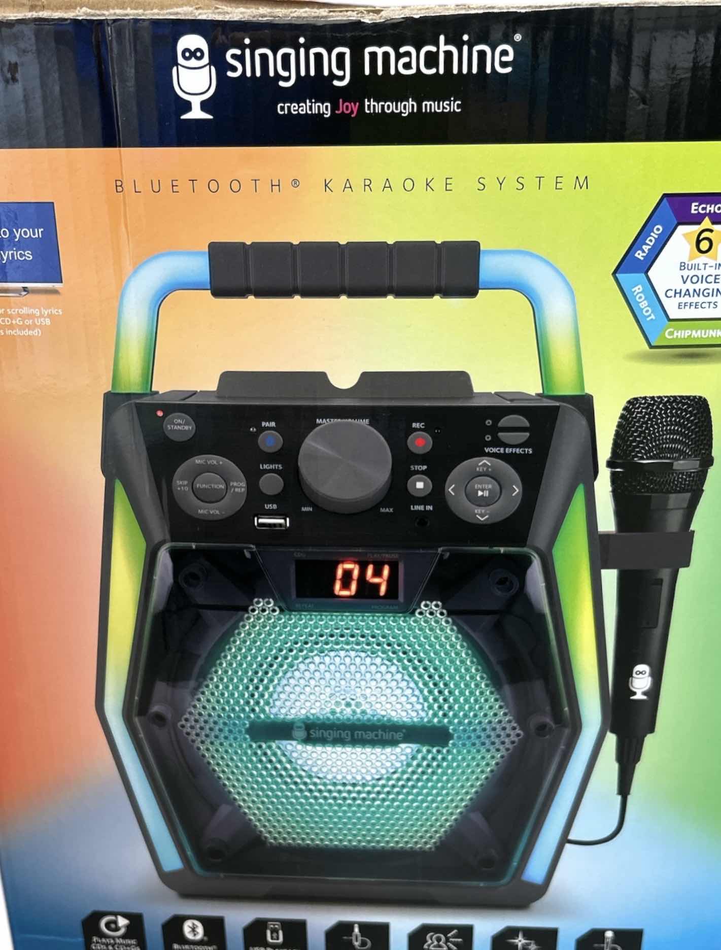 Photo 1 of BLUE TOOTH KARAOKE SINGING MACHINE