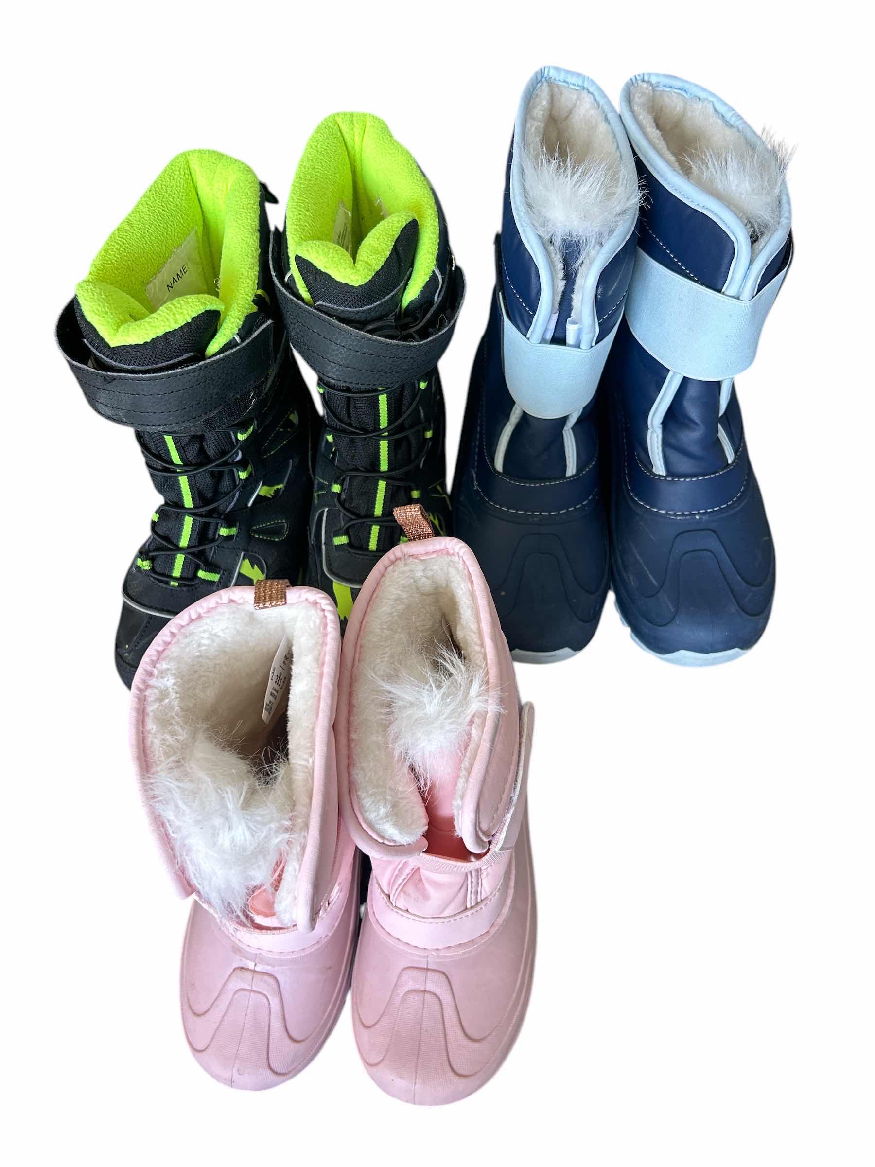 Photo 1 of 3 CHILDRENS BOOTS SIZE 2, SIZE 4, SIZE 6