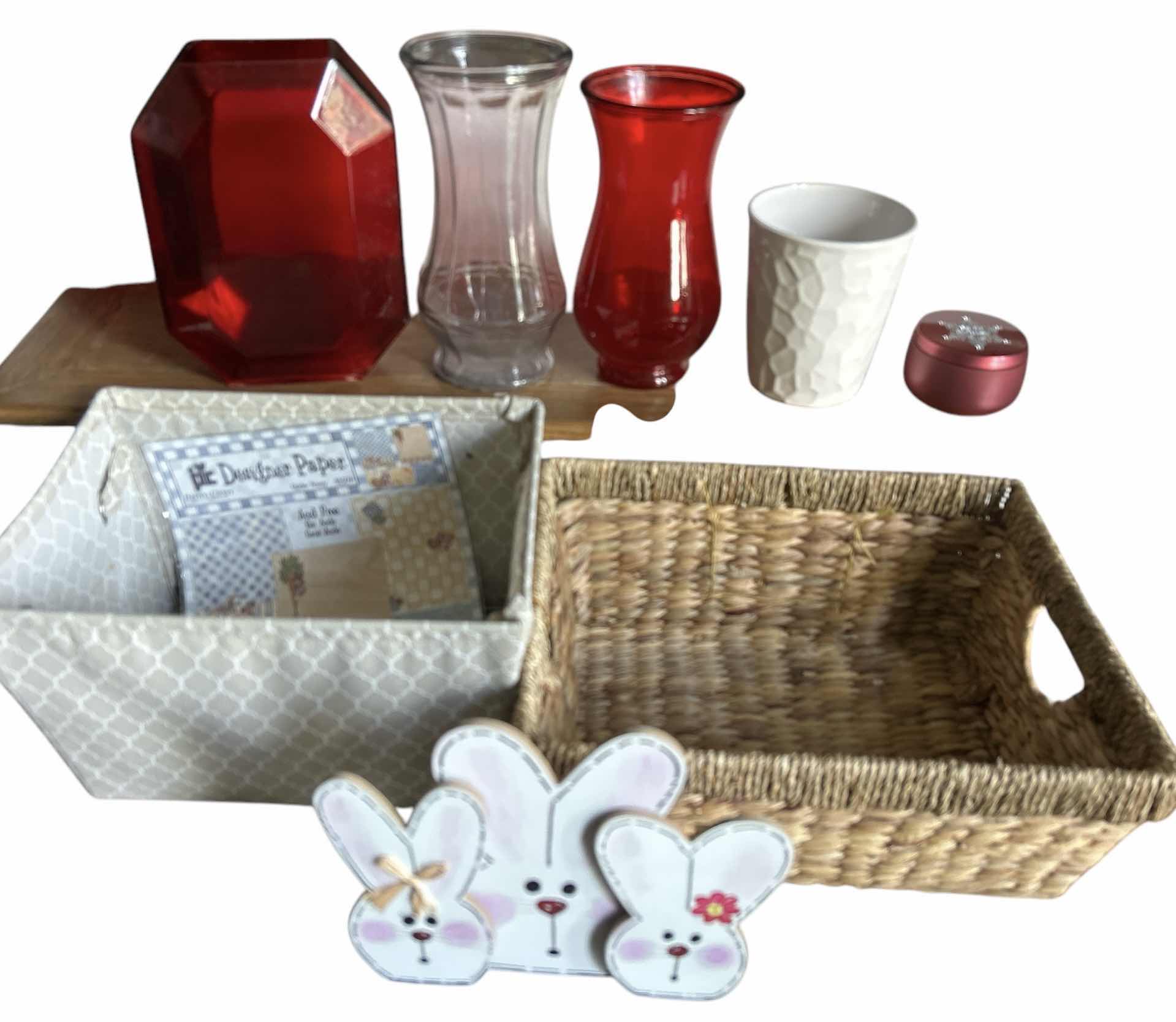 Photo 1 of HOME DECOR, VASES, BASKETS AND MORE