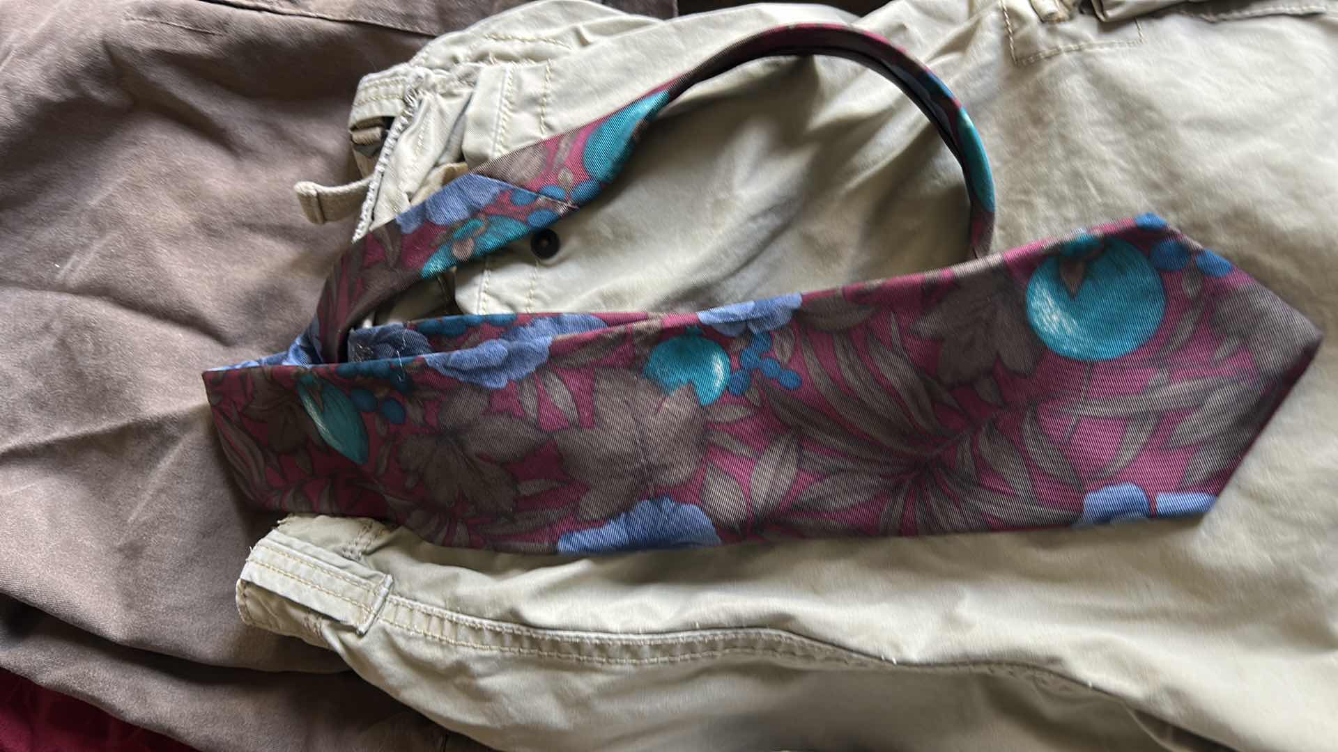 Photo 1 of 6 PAIR OF MENS SHORTS AND A TIE 35” WAIST