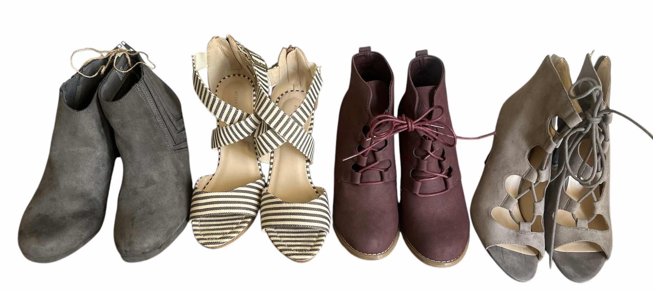 Photo 1 of 4 PAIRS WOMENS SHOES SIZE 9