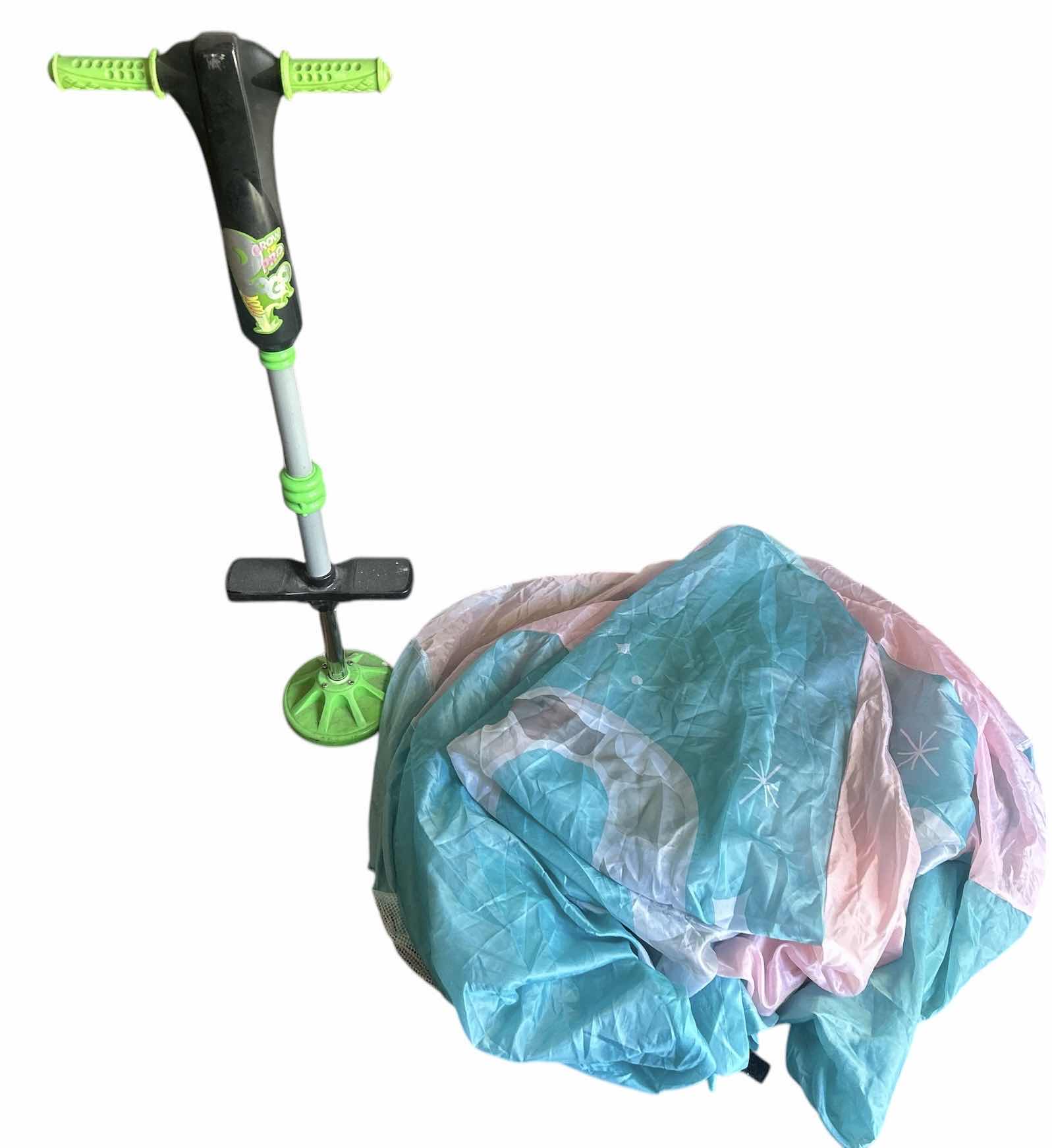 Photo 1 of POGO STICK AND CHILDS TENT