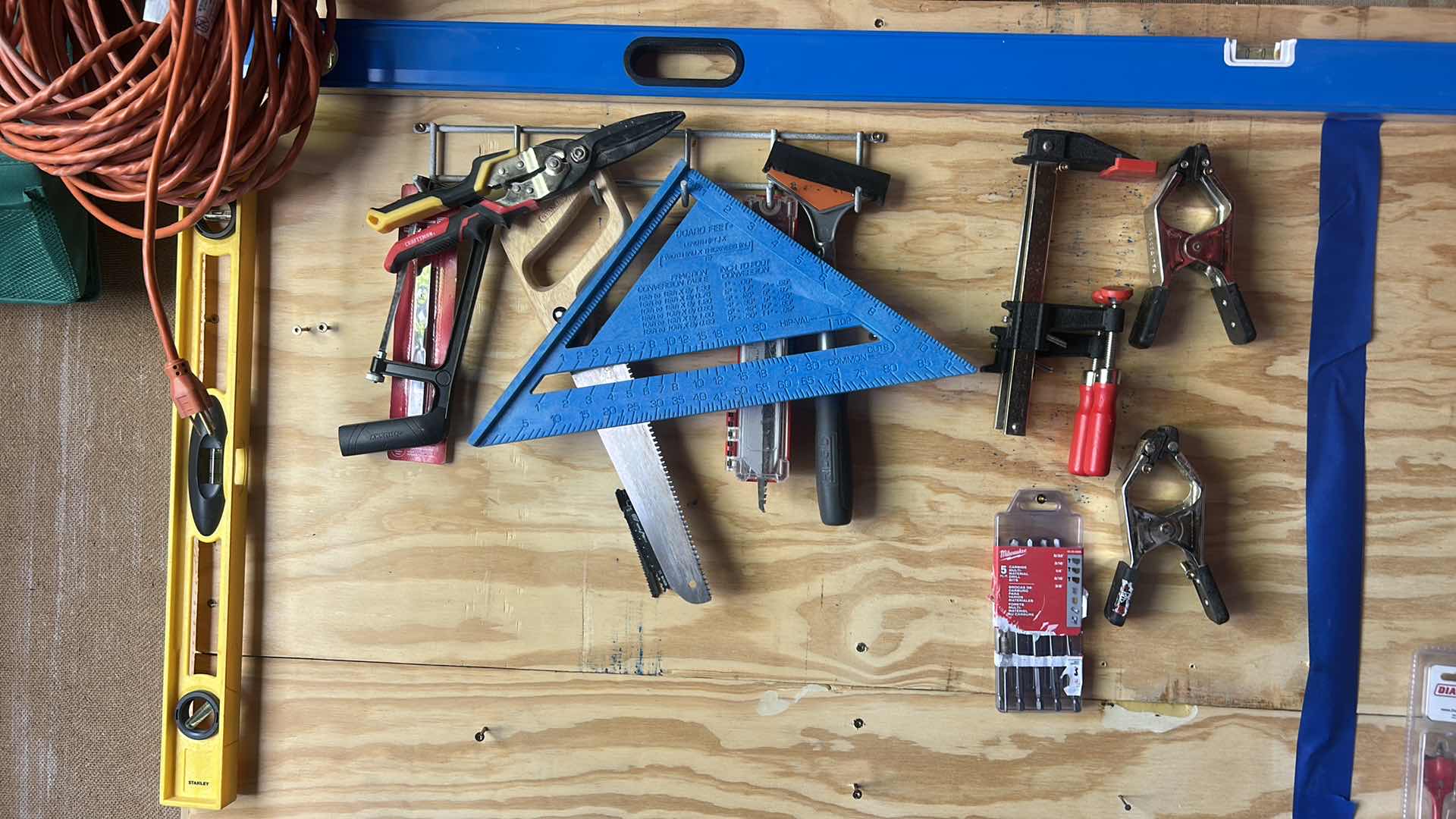 Photo 1 of CONTENTS ON WALL IN SHED