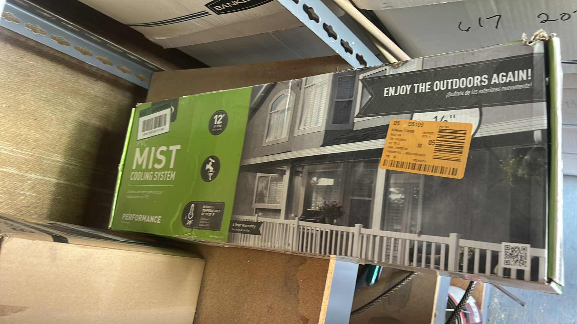 Photo 1 of CONTENTS ON SHELF IN SHED