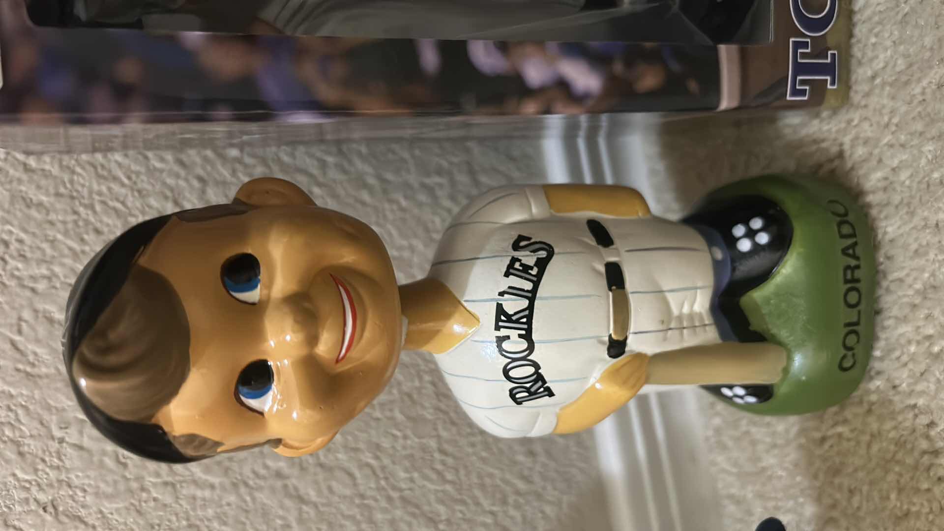 Photo 3 of 2 BASEBALL BOBBLEHEAD FIGURINES