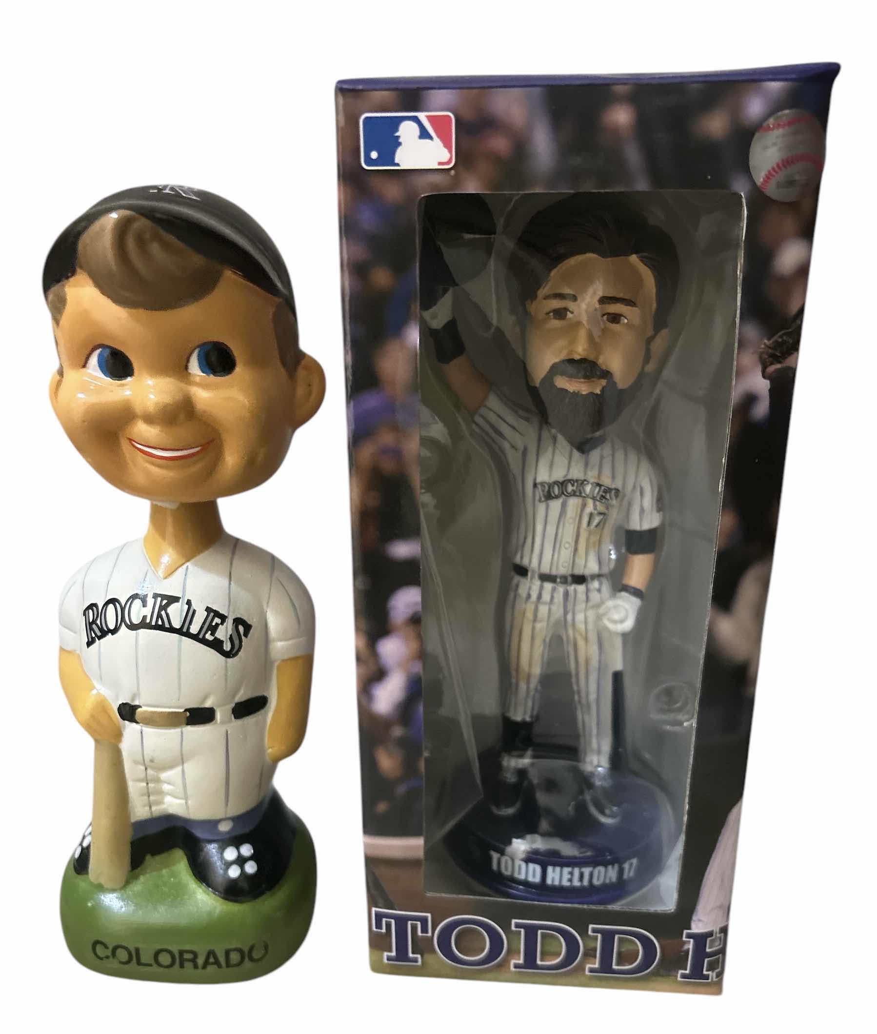 Photo 1 of 2 BASEBALL BOBBLEHEAD FIGURINES