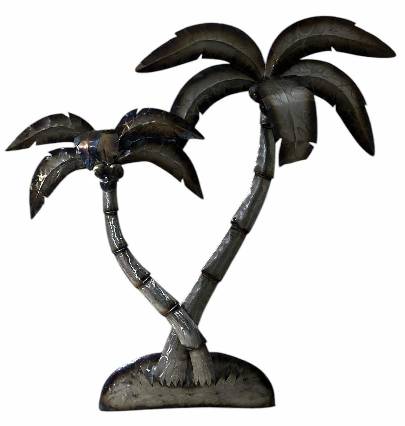 Photo 1 of METAL PALM TREE WALL DECOR 35” x 35”