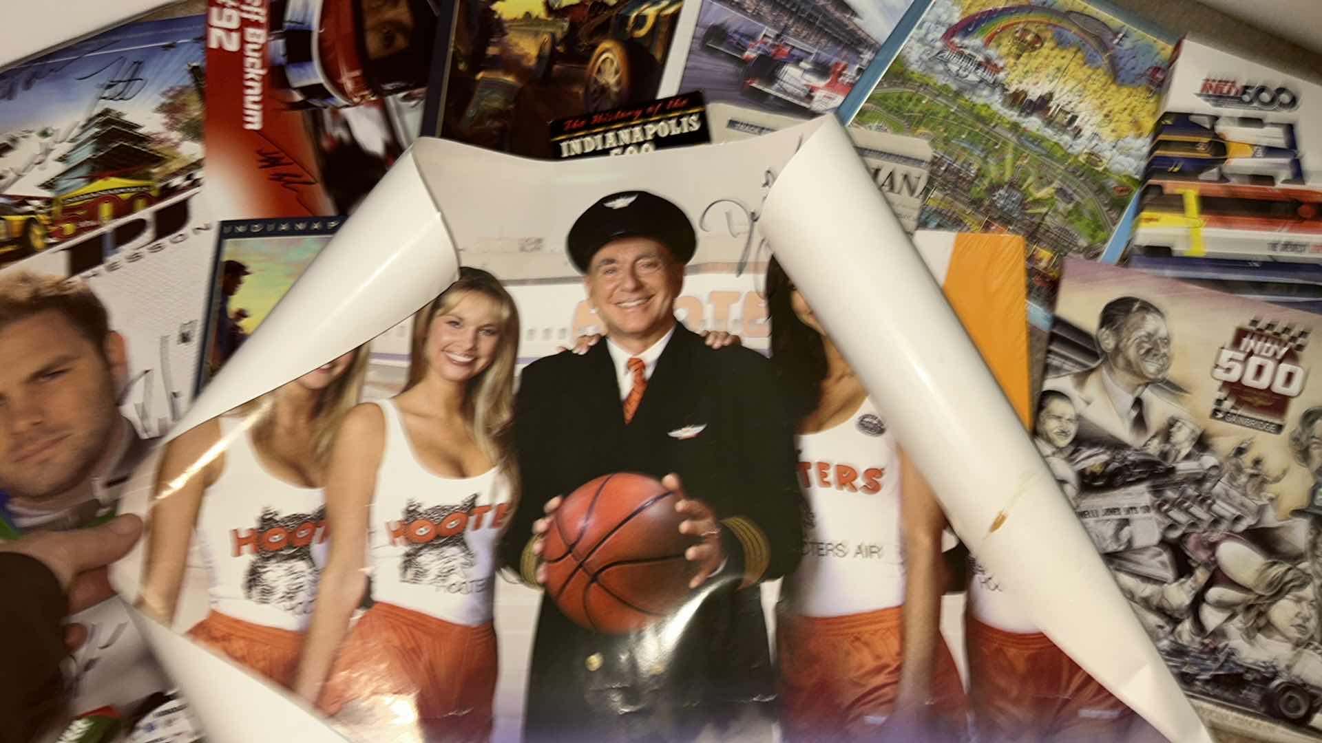 Photo 1 of RACING SIGNED COLLECTIBLES, MAGAZINES, POSTERS, PEZ AND MORE