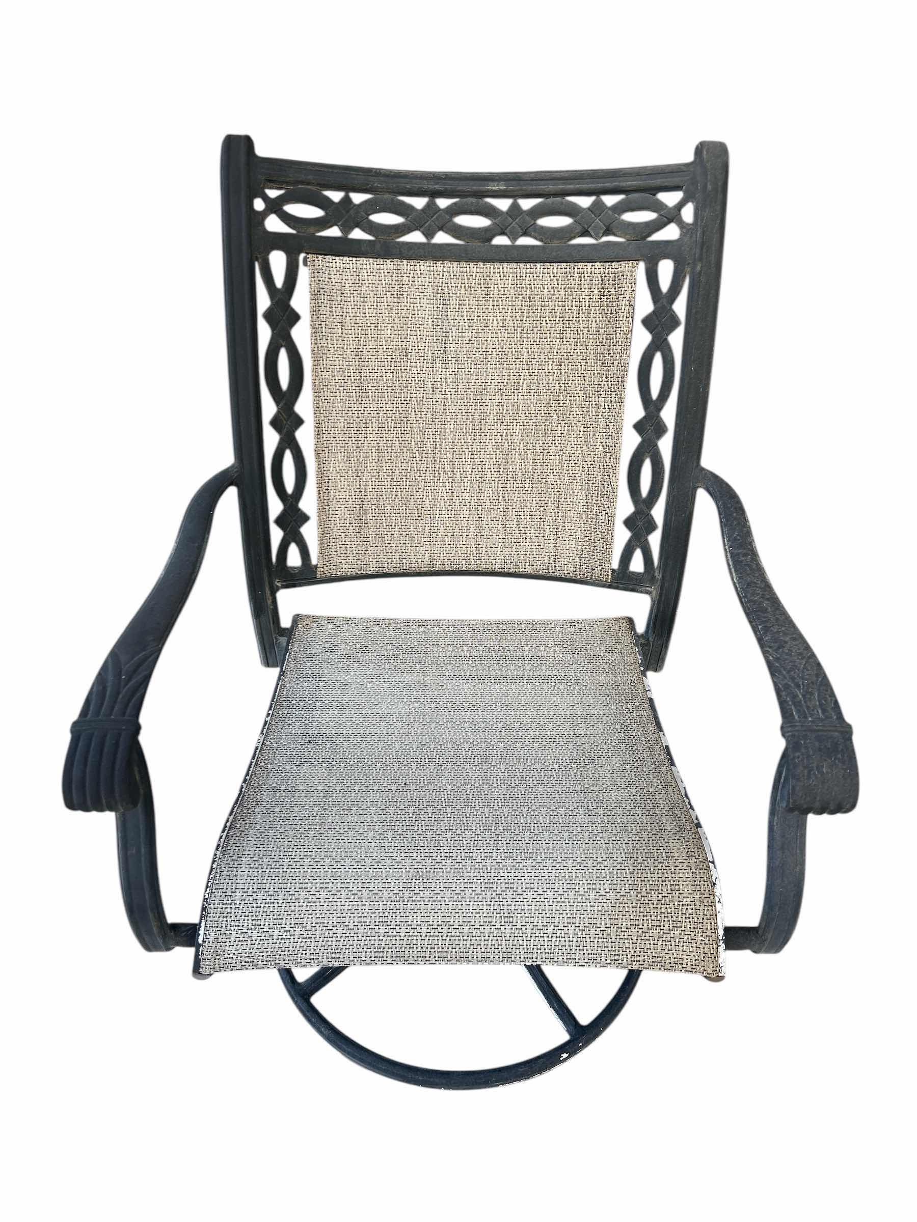 Photo 1 of OUTDOOR PATIO SWIVEL CHAIR
