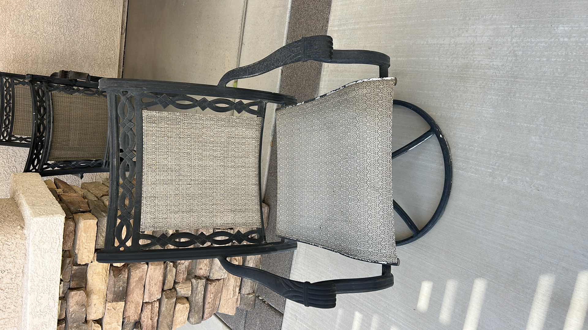 Photo 1 of OUTDOOR PATIO SWIVEL CHAIR
