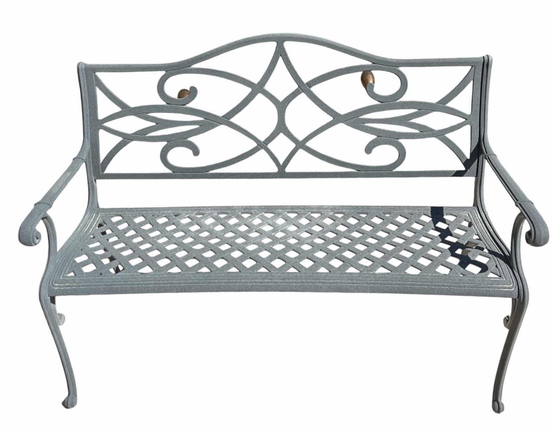 Photo 1 of OUTDOOR METAL BENCH 51”