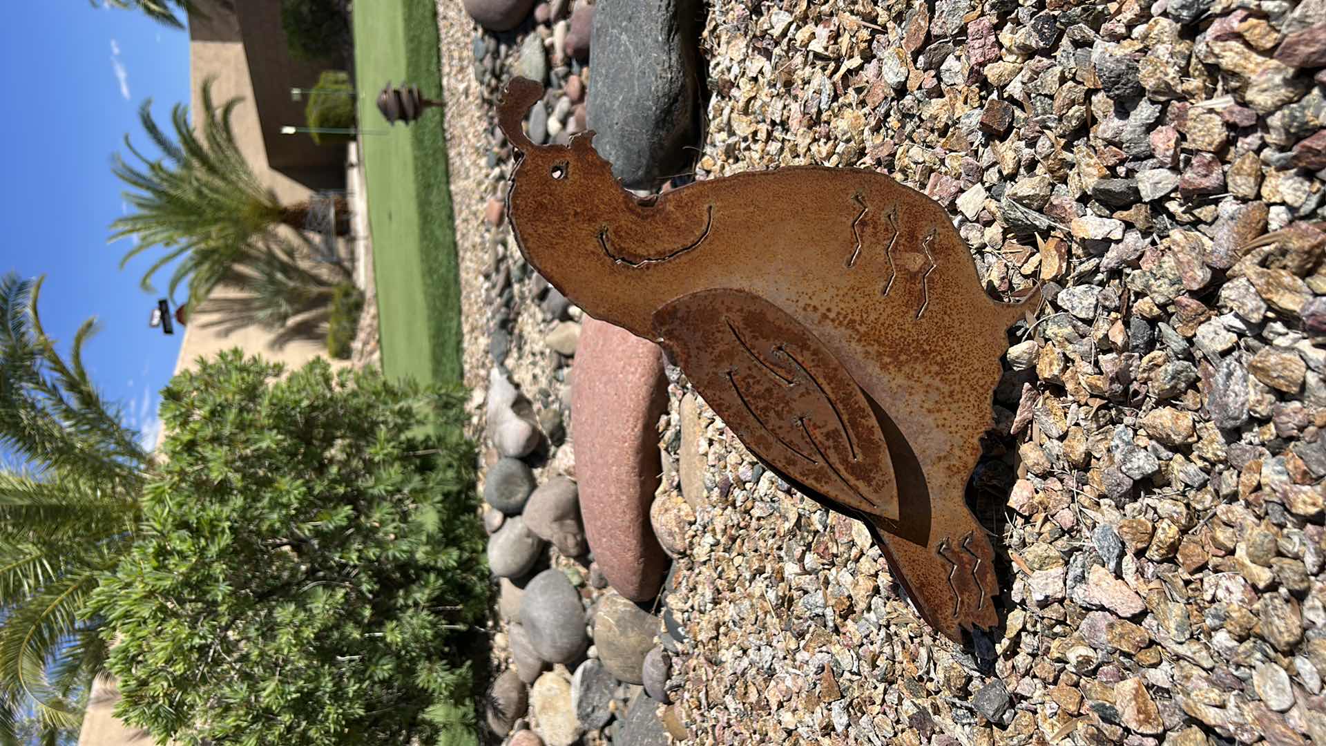 Photo 2 of QUAIL FAMILY OUTDOOR DECOR TALLEST 10. 5”