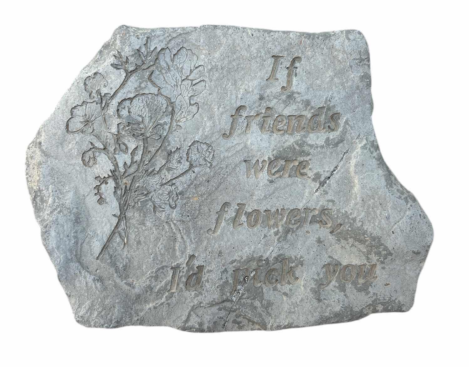 Photo 1 of MEMORY STONE OUTDOOR DECOR 15” x H13”