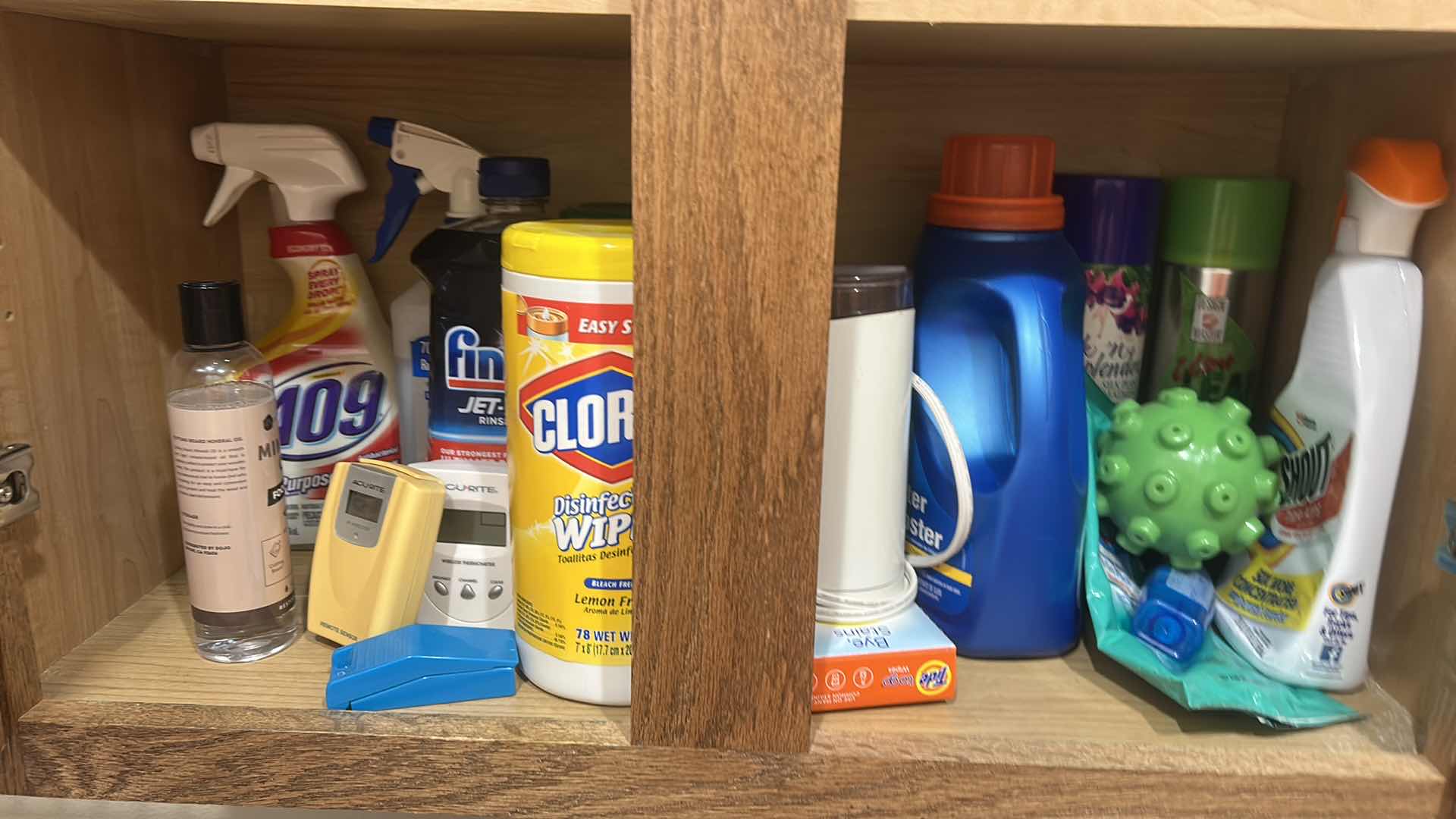 Photo 1 of CONTENTS OF CABINET IN LAUNDRY ROOM