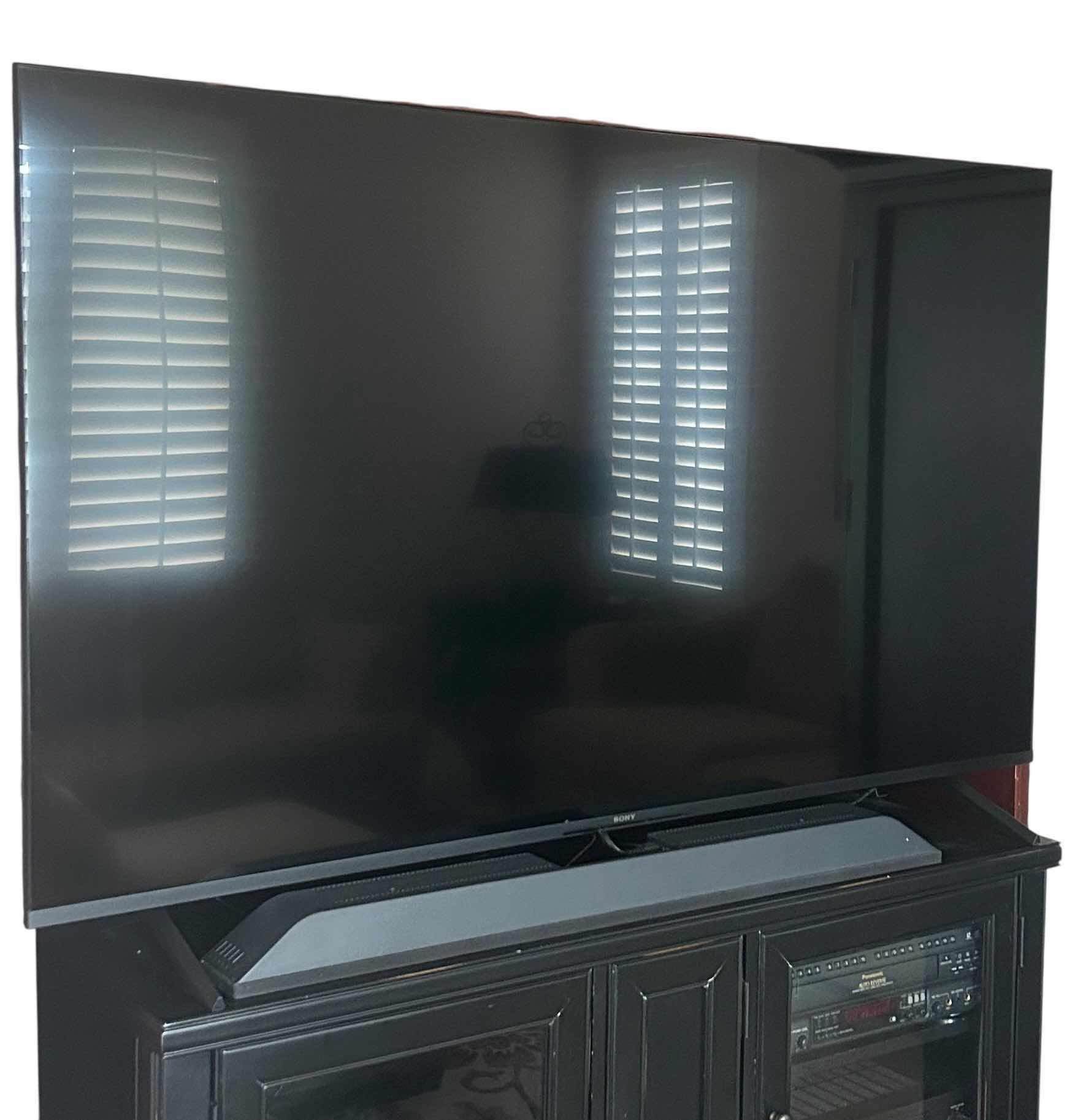 Photo 1 of 65” SONY TELEVISION W. REMOTE-MODEL #K-65S30 (6 MONTHS OLD)