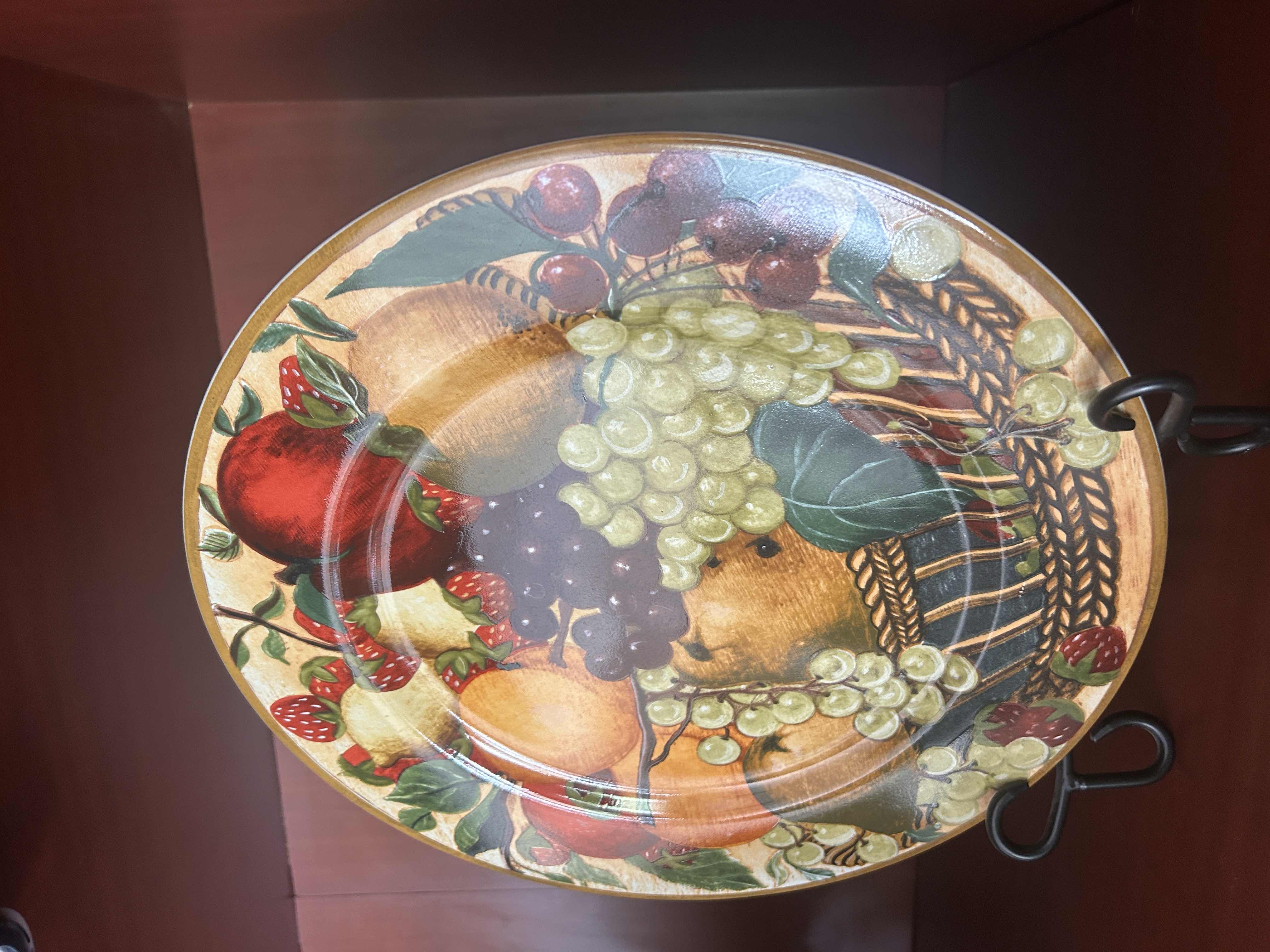 Photo 1 of DECORATIVE 12” PLATE  AND STAND