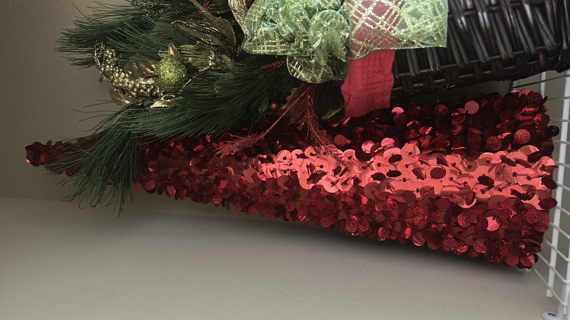 Photo 1 of CHRISTMAS DECOR (RED TREE 3’)