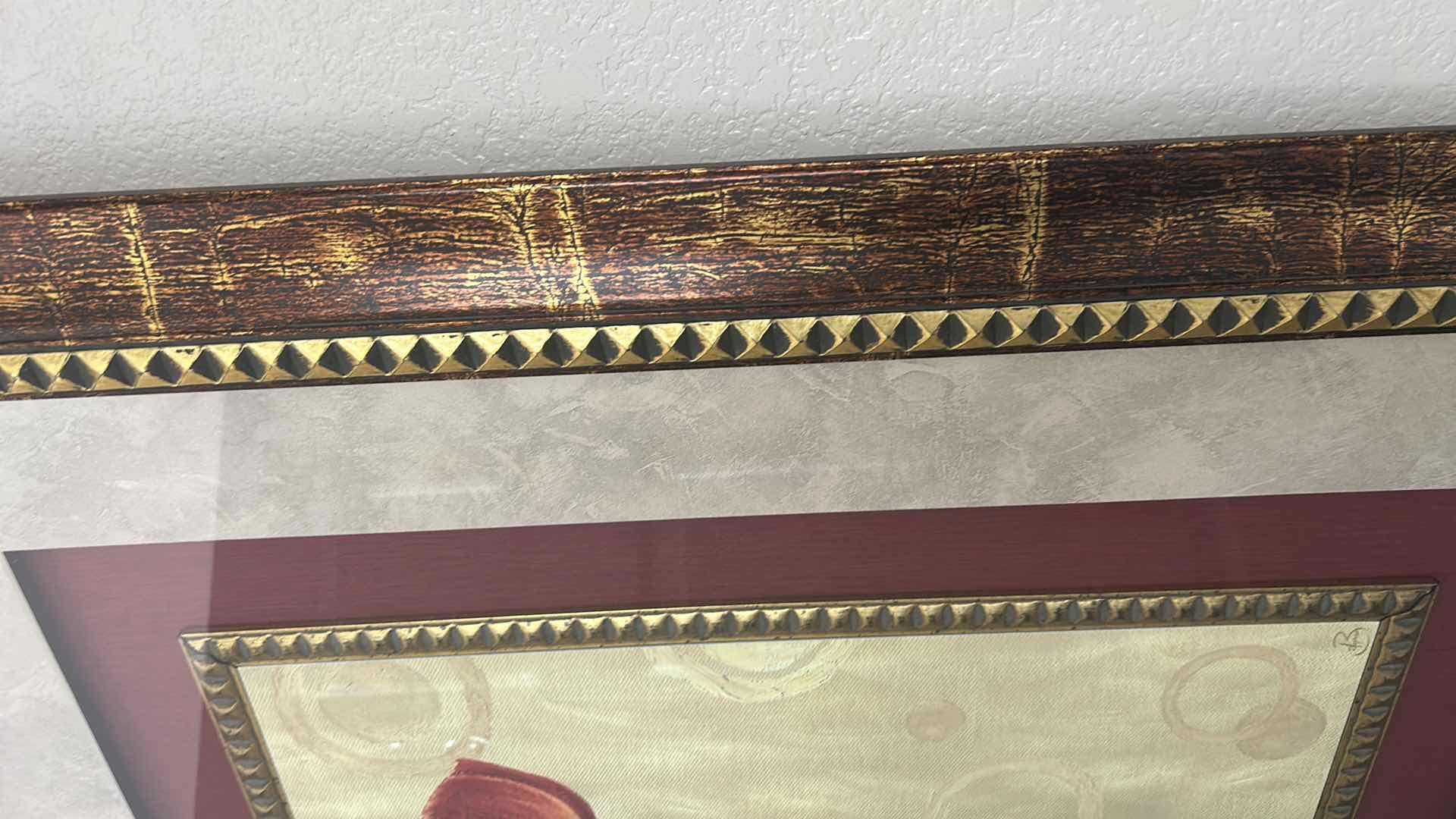 Photo 3 of FRAMED POPPIE ARTWORK 28” x H36 1/4”