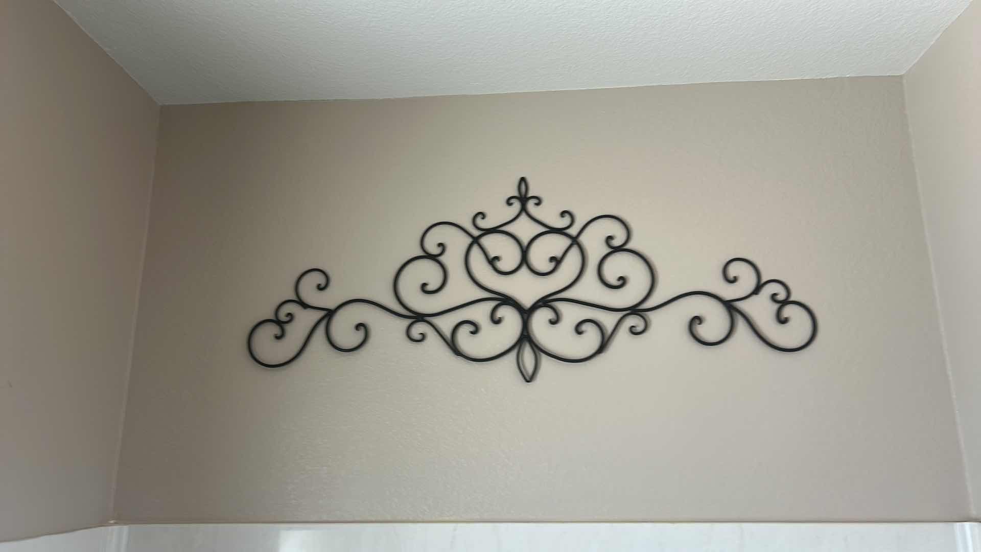 Photo 3 of METAL WALL DECOR 44” x 17”