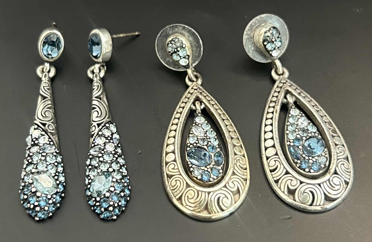 Photo 1 of 2 PAIR BRIGHTON PIERCED EARRINGS