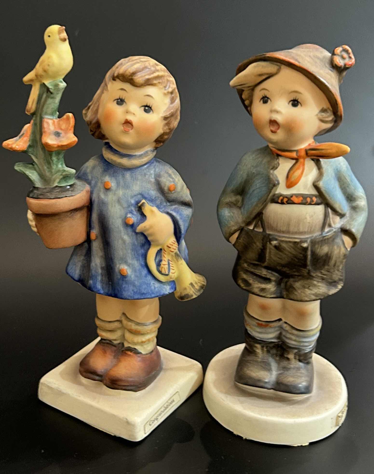 Photo 1 of 2 VINTAGE GOEBEL FIGURINES H5.75”