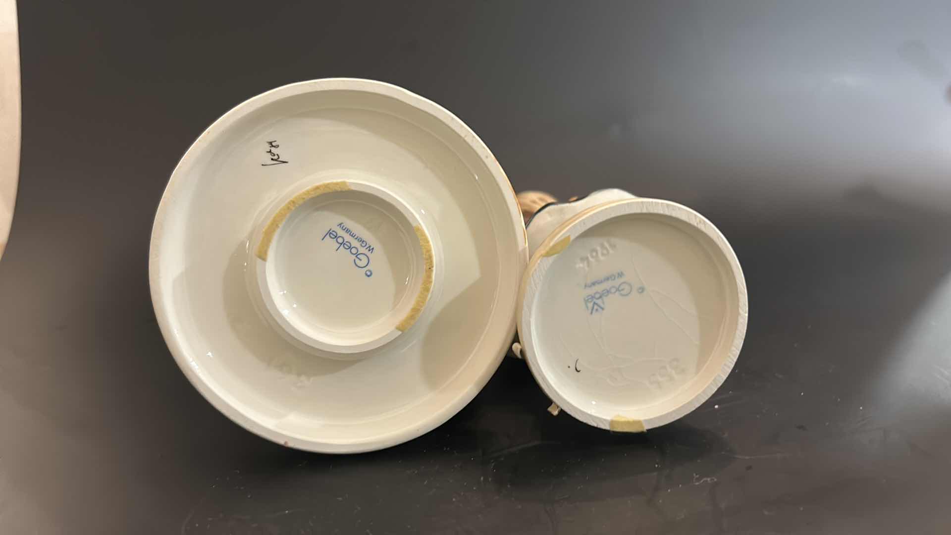 Photo 1 of 2 VINTAGE GOEBEL 
FIGURINES (TALLEST 5”)