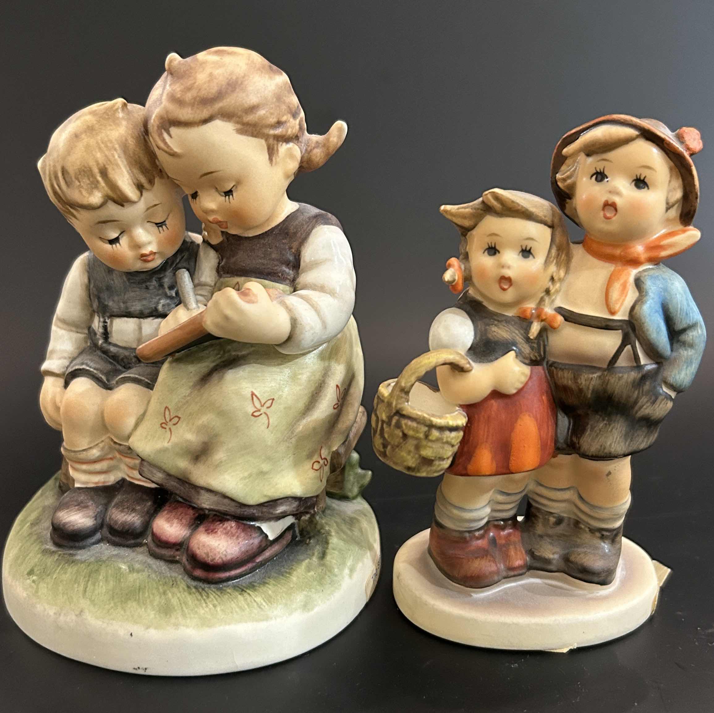 Photo 1 of 2 VINTAGE GOEBEL 
FIGURINES (TALLEST 4.5”)