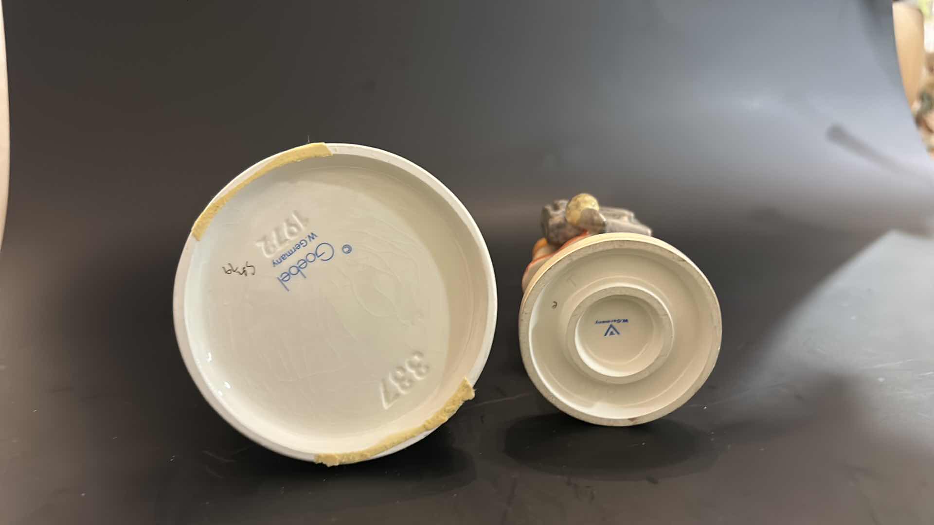 Photo 1 of 2 VINTAGE GOEBEL 
FIGURINES (TALLEST 5”)