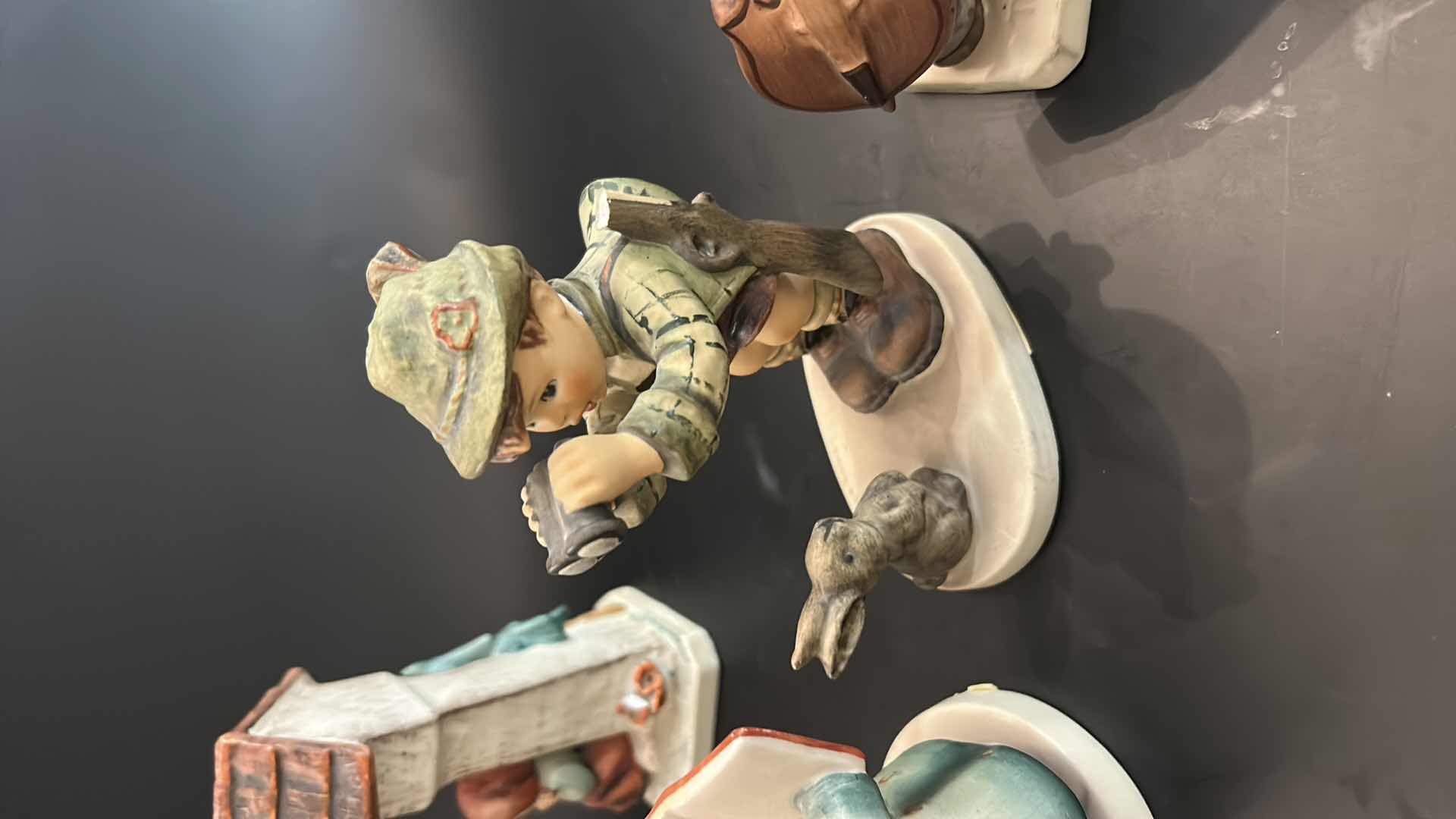 Photo 1 of 6 CHIPPED VINTAGE GOEBEL FIGURINES