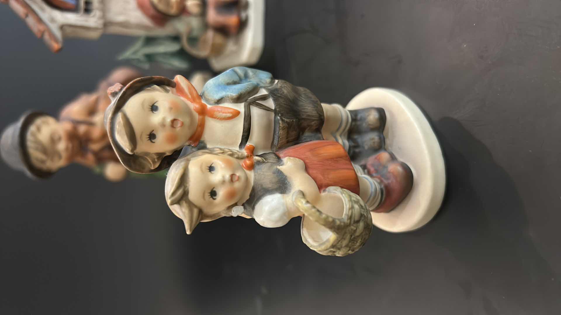 Photo 1 of 6 CHIPPED VINTAGE GOEBEL FIGURINES