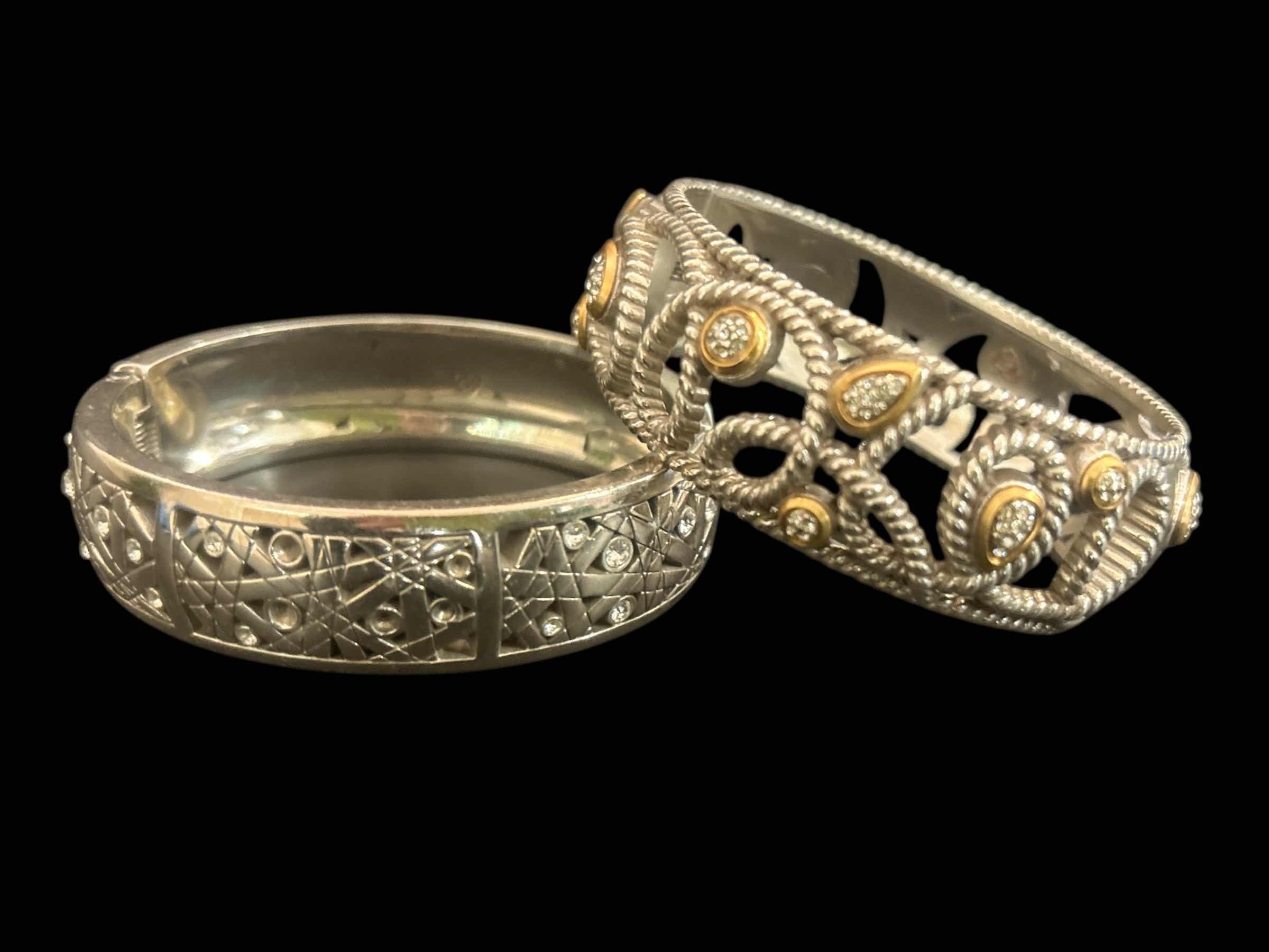 Photo 1 of 2- BRIGHTON GOLD & SILVER TONE CUFF BRACELETS