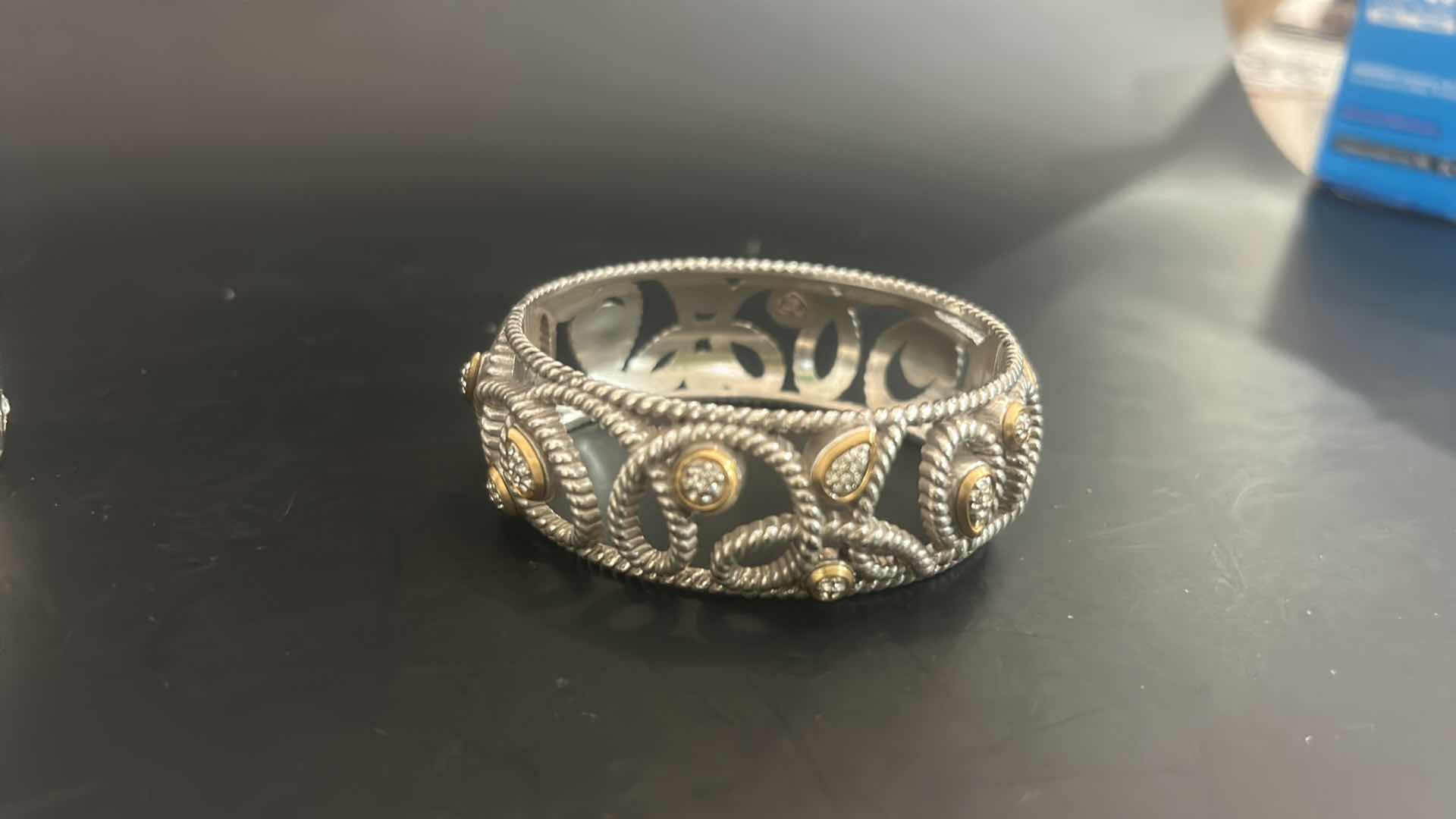 Photo 1 of 2- BRIGHTON GOLD & SILVER TONE CUFF BRACELETS