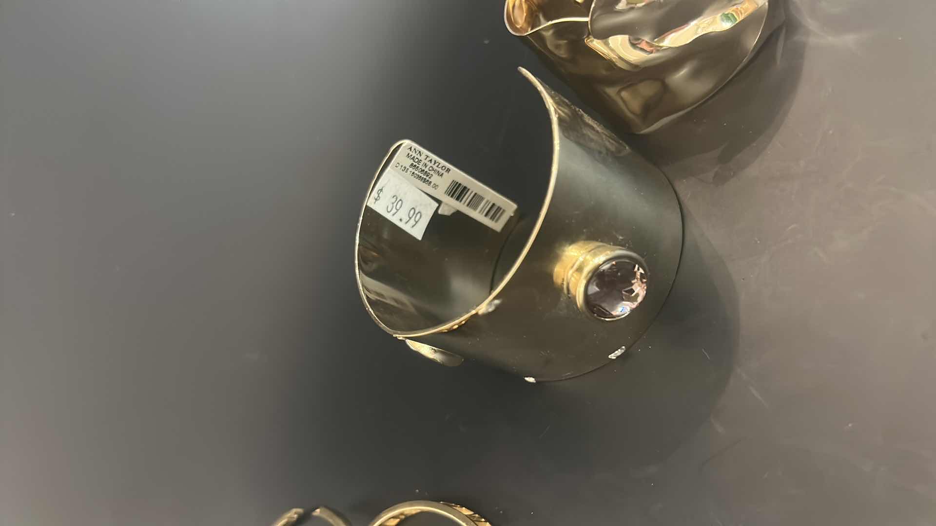 Photo 1 of 7-GOLD TONE FASHION BRACELETS