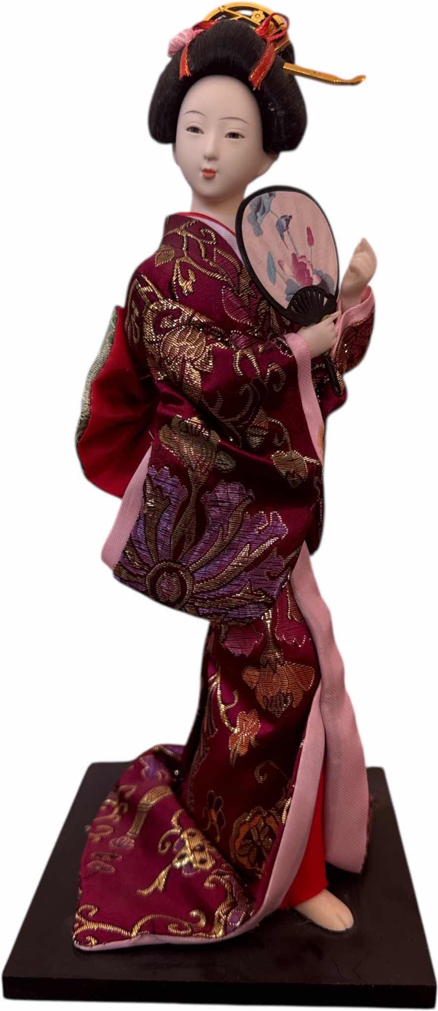 Photo 1 of 
VINTAGE JAPANESE GEISHA DOLL, RESIN
H12.5”