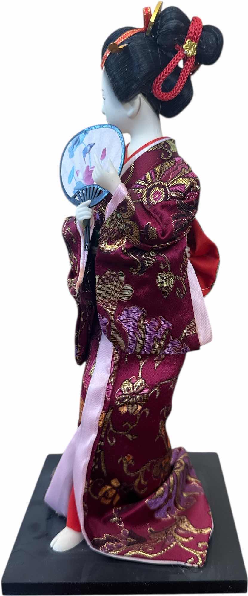 Photo 1 of 
VINTAGE JAPANESE GEISHA DOLL, RESIN
H12.5”