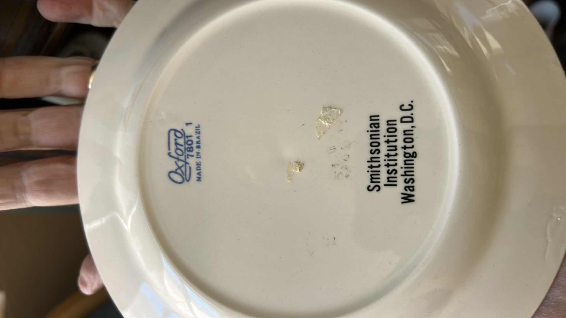 Photo 1 of 5 DECORATIVE PLATES, 3 CUP AND SAUCER SETS