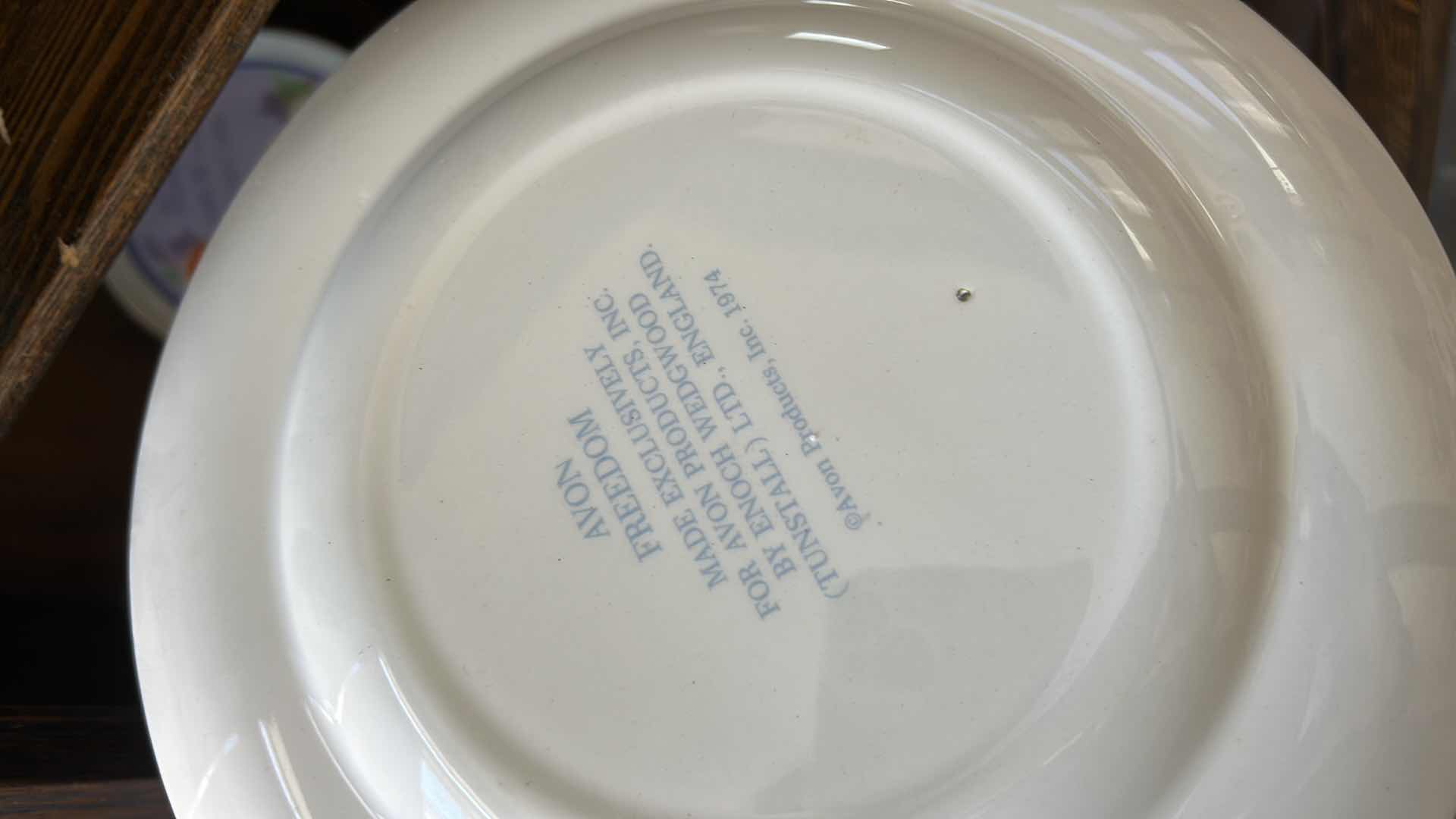 Photo 1 of 5 DECORATIVE PLATES, 3 CUP AND SAUCER SETS