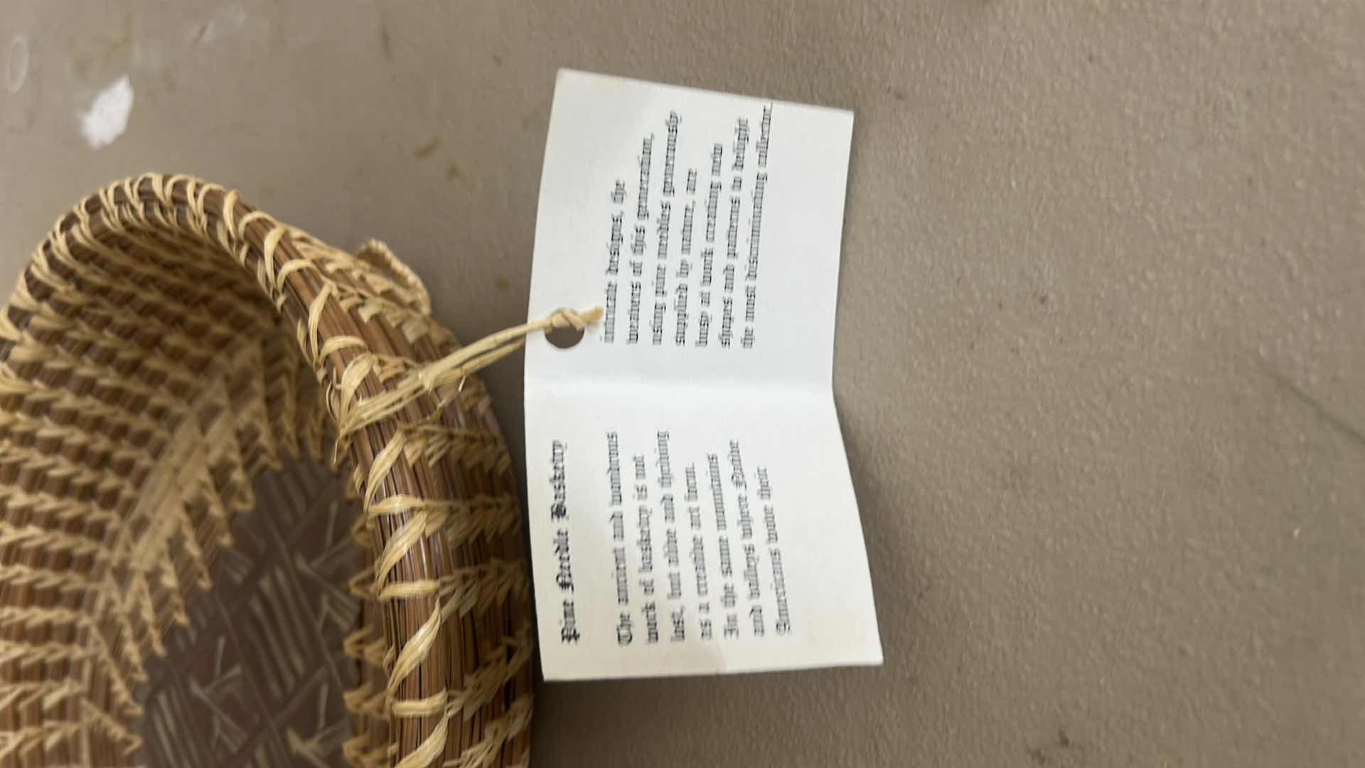 Photo 6 of 4 NEW WITH TAGS PINES AND POTS BY CAROL HANDMADE BASKETS AND MORE LARGEST 9.5” x 8.5”