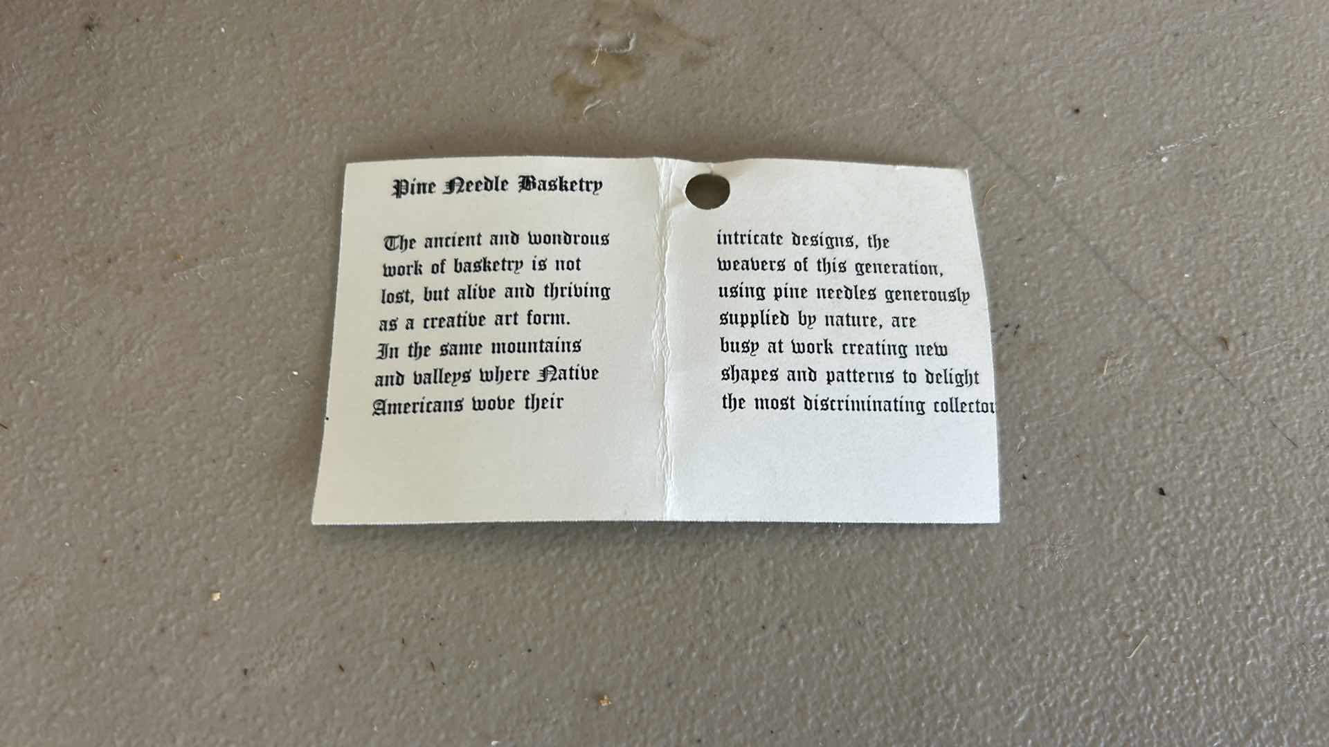 Photo 6 of 3 NEW WITH TAGS PINES AND POTS BY CAROL HANDMADE BASKETS AND MORE LARGEST 12.5” x 11”