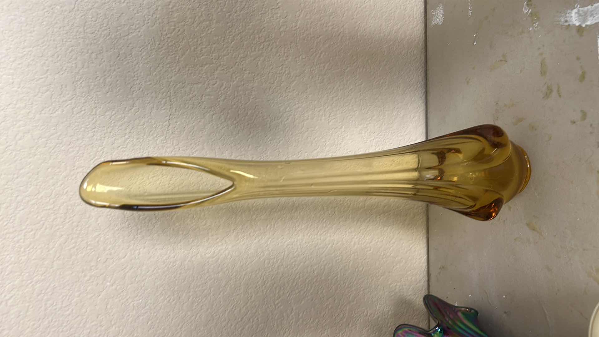 Photo 1 of 3 VINTAGE VASES - LENOX, FENTON H16” AND AMBER GLASS