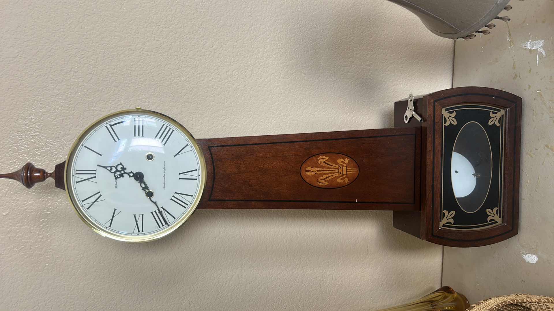 Photo 2 of VINTAGE HOWARD MILLER AMBASSADOR COLLECTION BANJO  CLOCK H3’