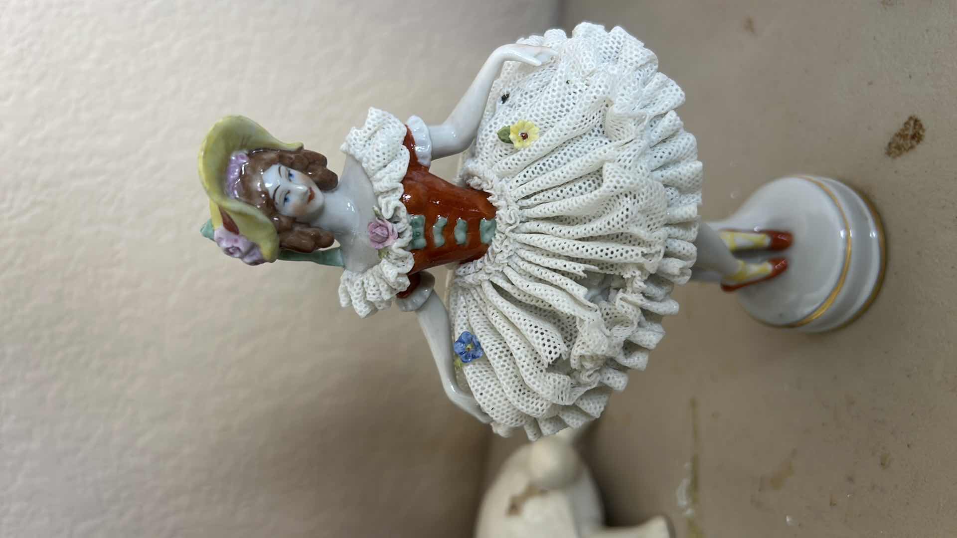 Photo 1 of 3 PC PORCELAIN- LENOX TURTLE, COPPENHAGEN NUMBERED BOY AND GIRL FIGURINE, WOMAN FIGURINE H 6.5”