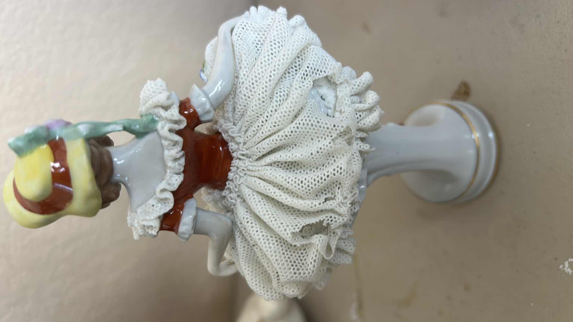 Photo 1 of 3 PC PORCELAIN- LENOX TURTLE, COPPENHAGEN NUMBERED BOY AND GIRL FIGURINE, WOMAN FIGURINE H 6.5”