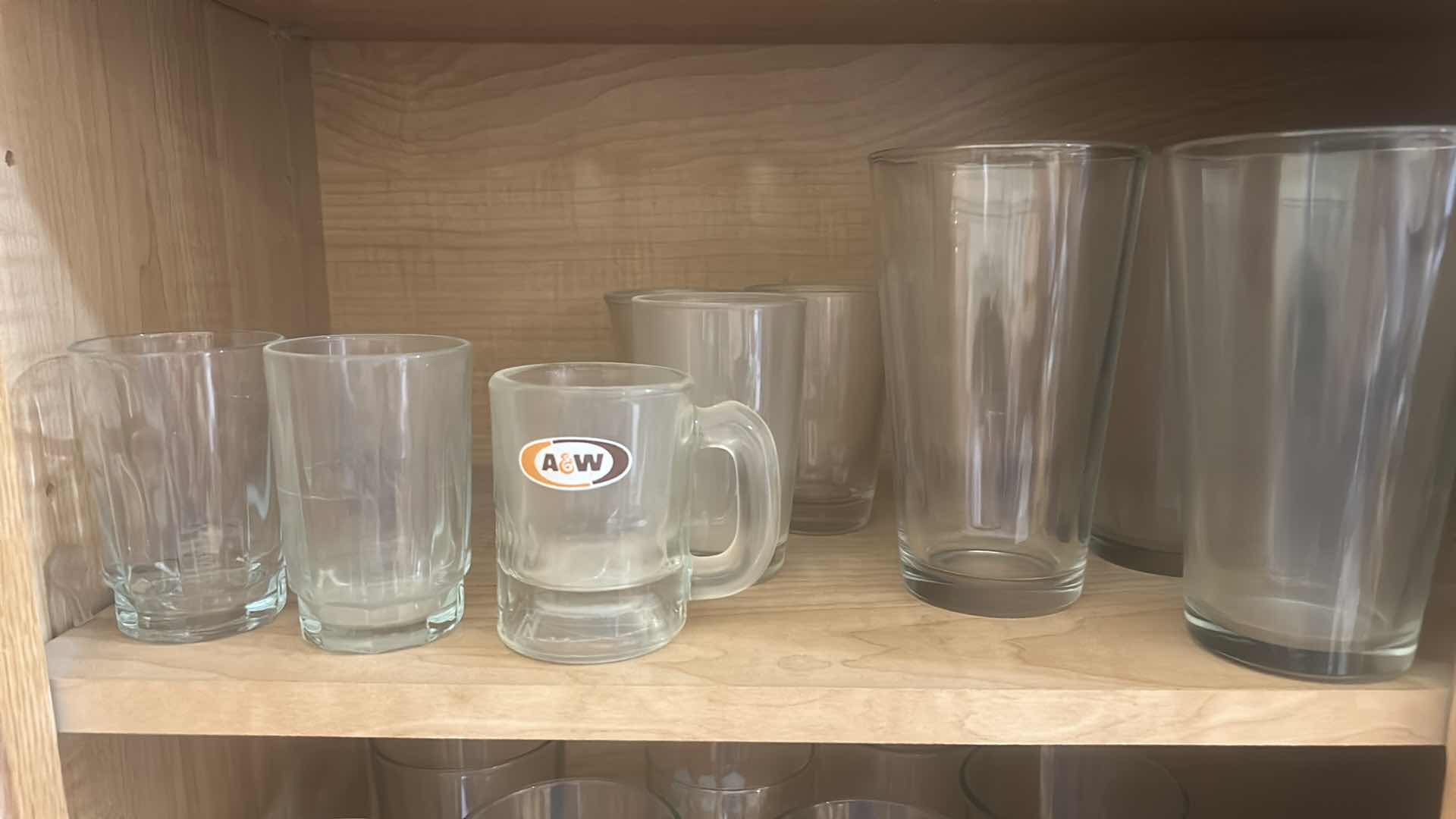 Photo 1 of 3 SHELVES - GLASSWARE