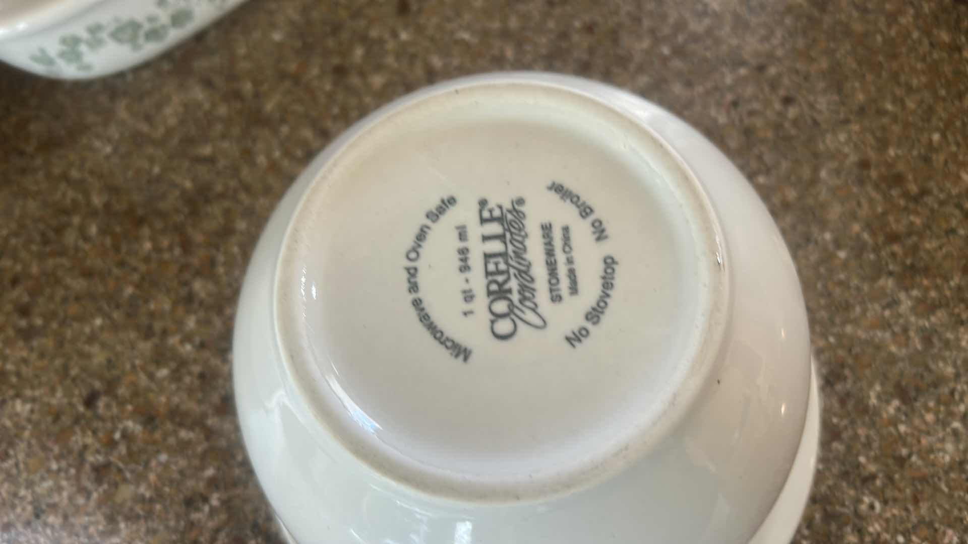 Photo 1 of 8 CORELLE BOWLS, PLATES AND MORE