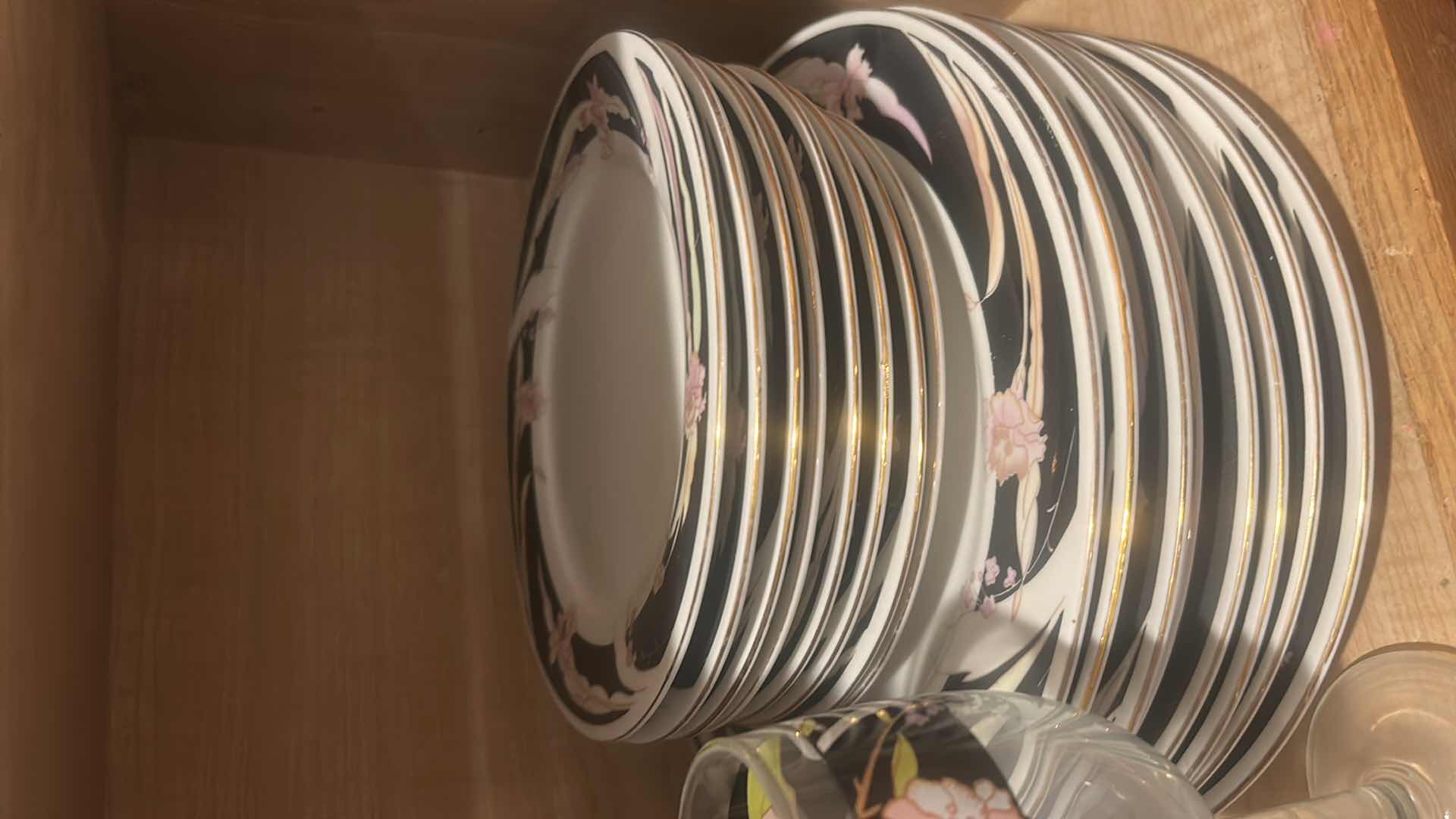 Photo 1 of 3 SHELVES OF SERVING WARE