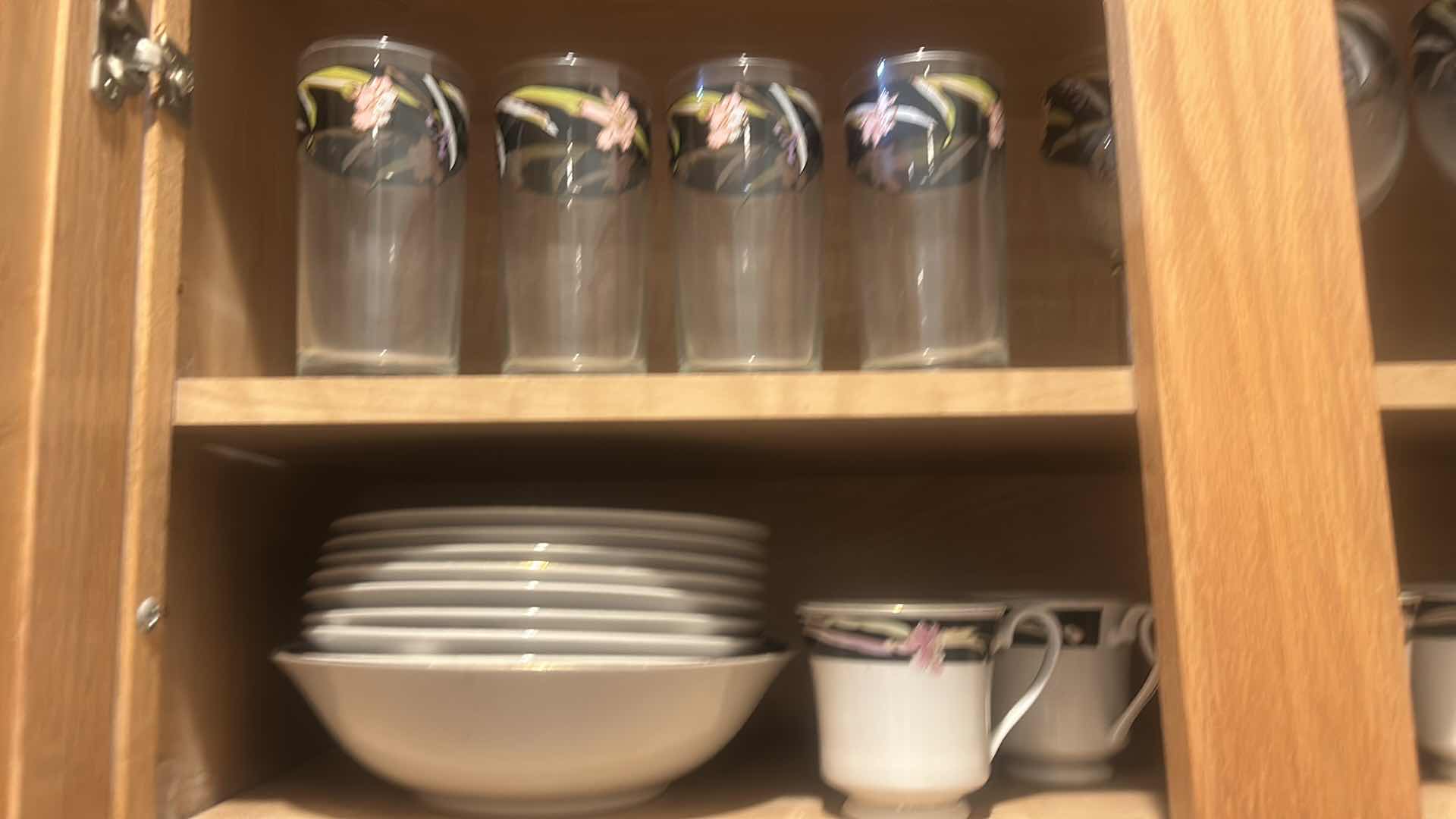 Photo 1 of 3 SHELVES OF SERVING WARE